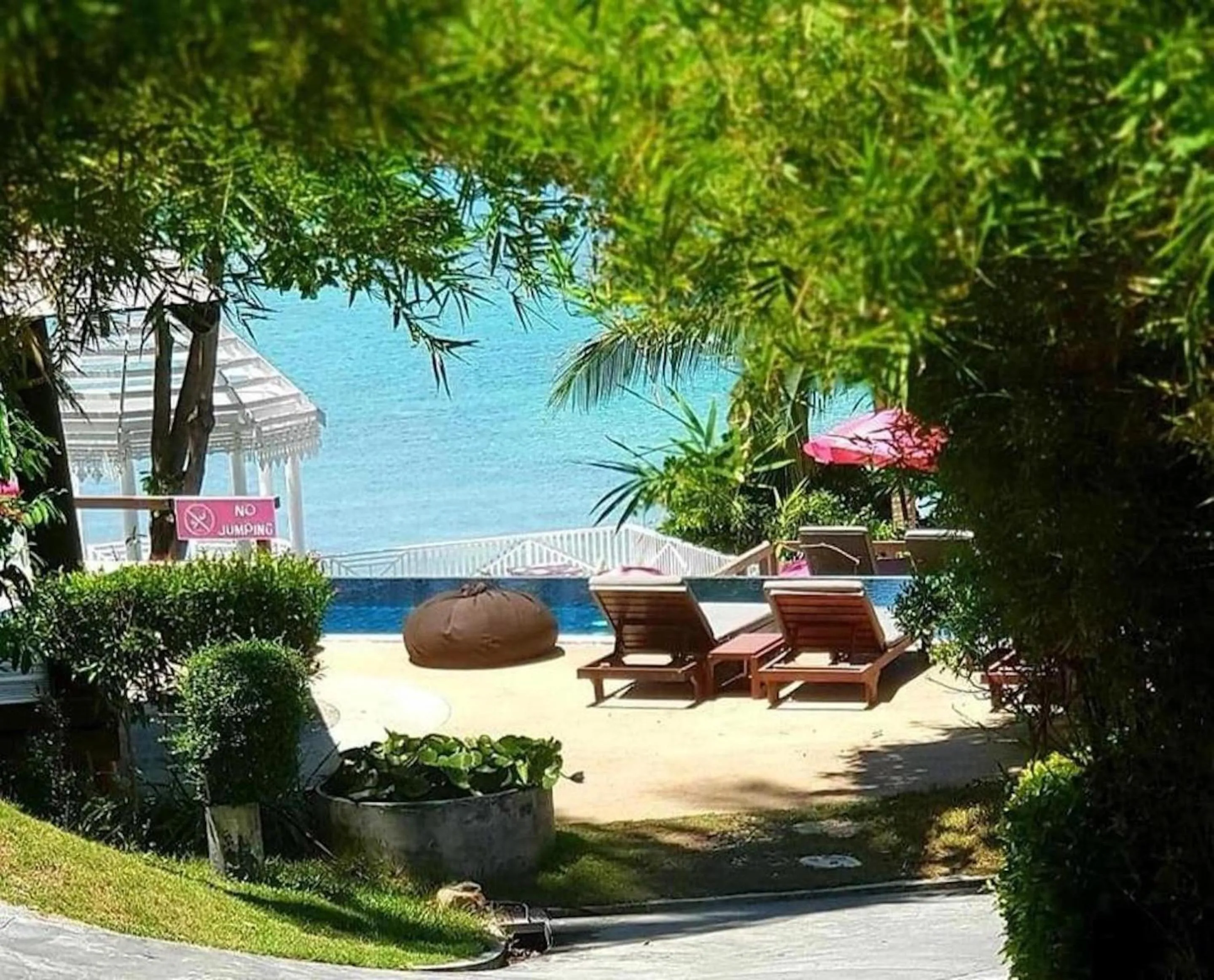 Sea view in Bhundhari Resort & Villas Samui