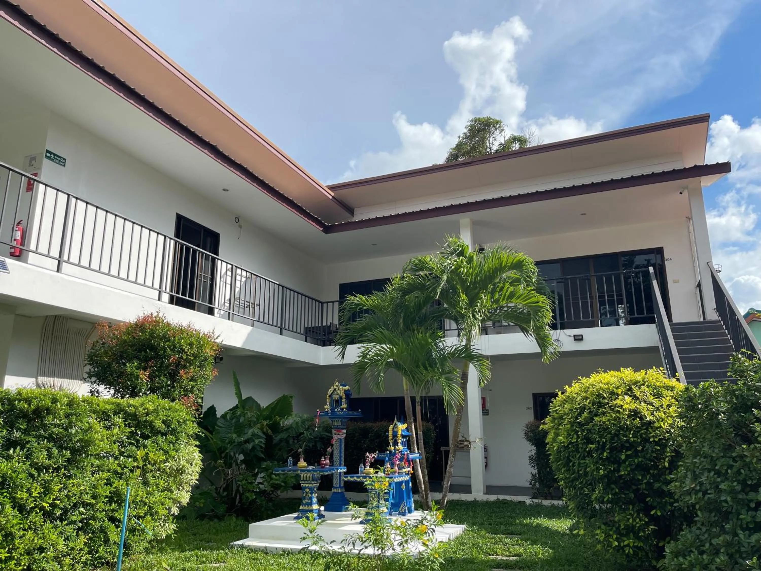 Property building in Lotus Bleu Resort & Restaurant