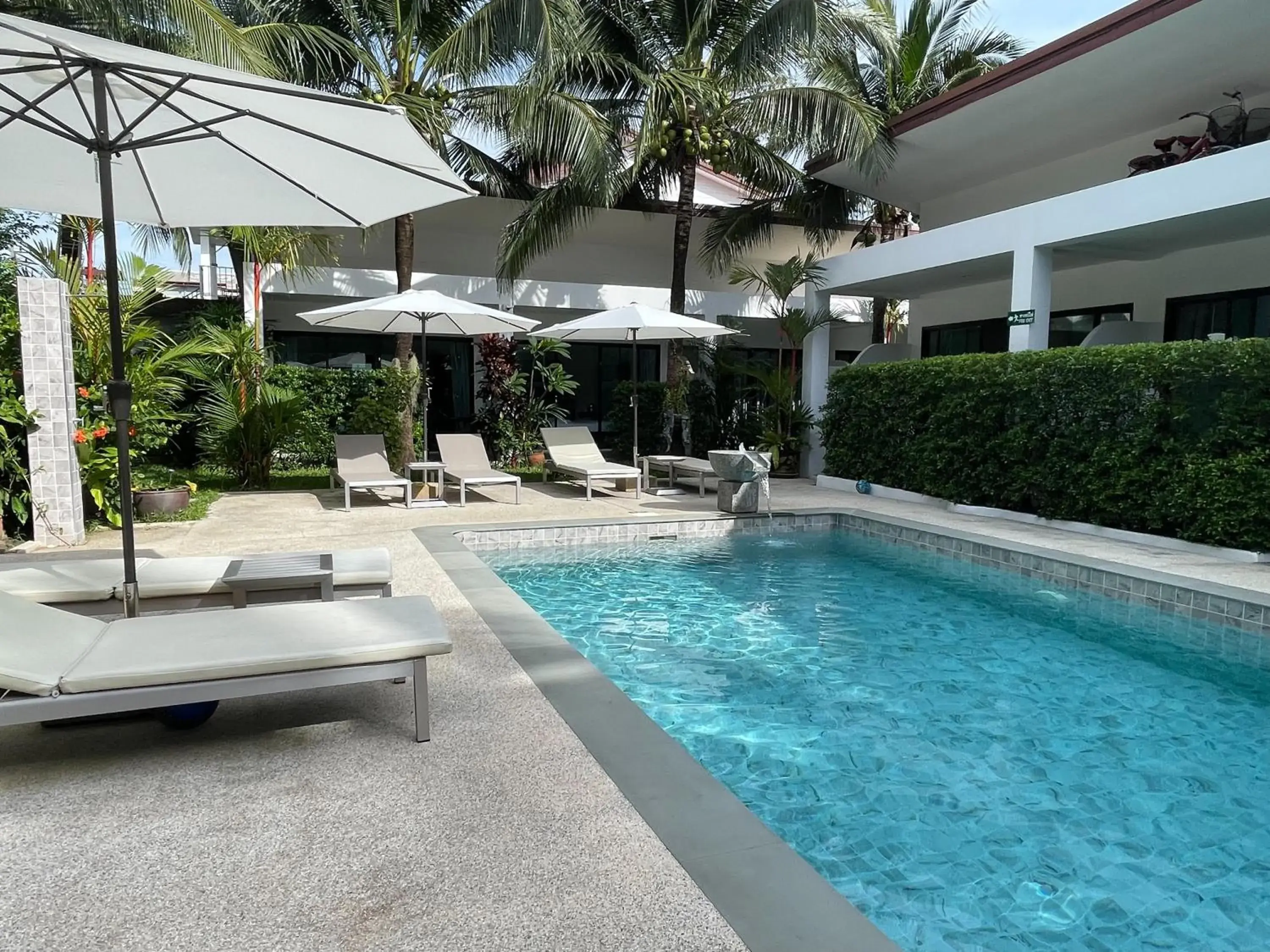 Swimming pool in Lotus Bleu Resort & Restaurant Swimming pool in Lotus Bleu Resort & Restaurant