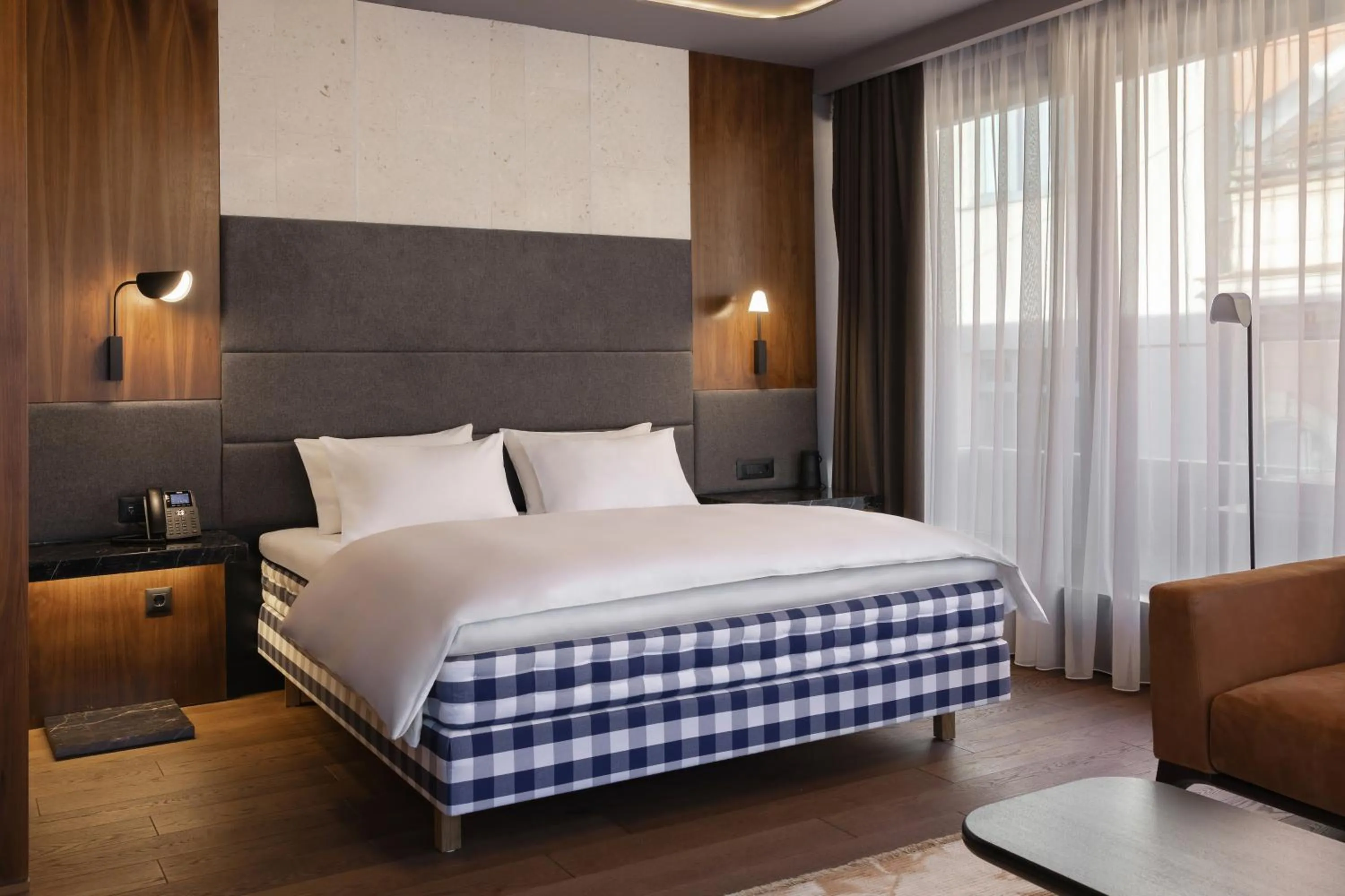 Bed in Apeiro City Avant-garde Hotel