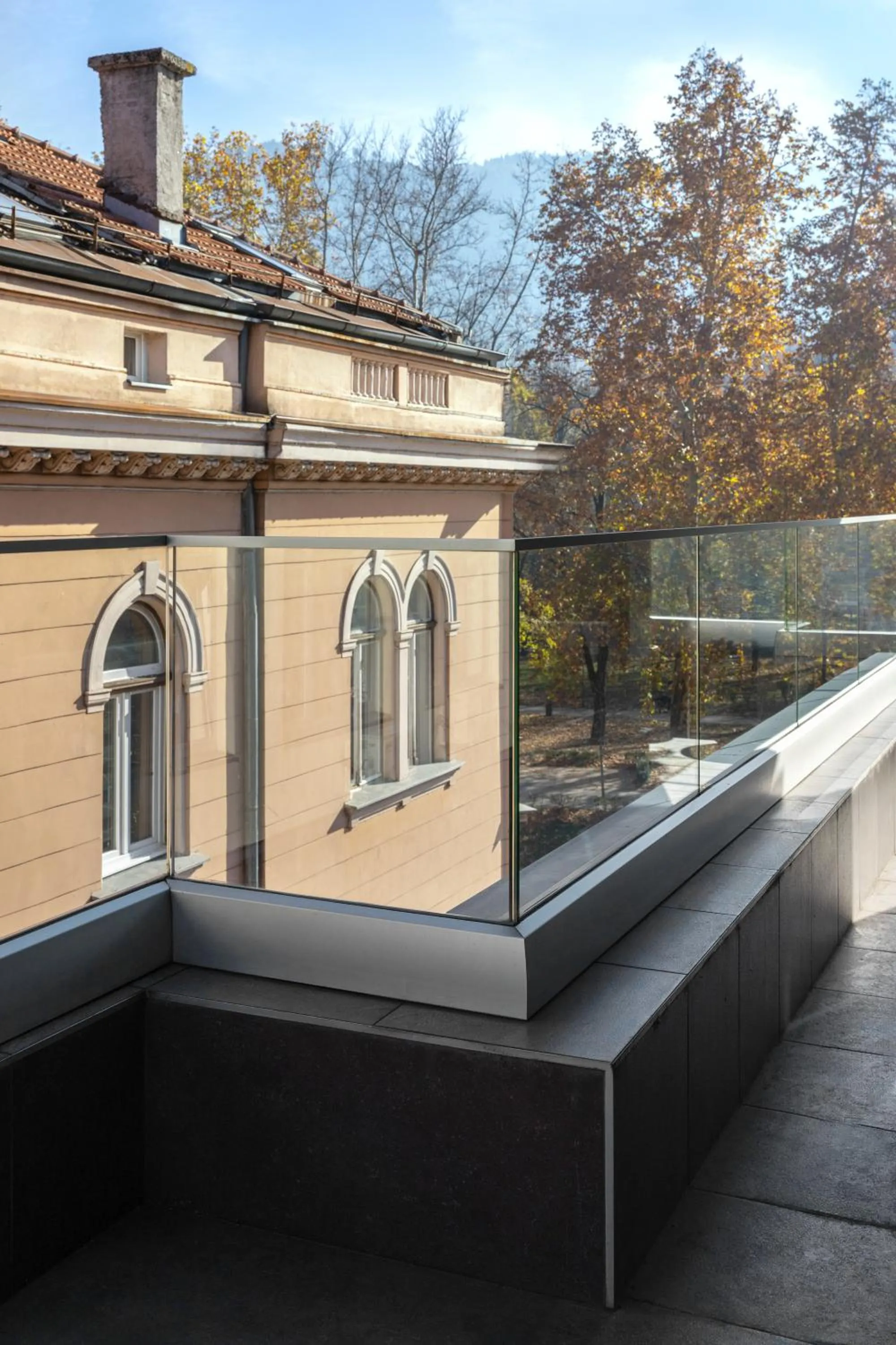 Balcony/Terrace in Apeiro City Avant-garde Hotel