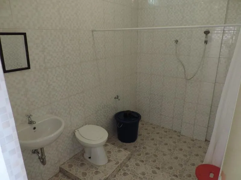 Bathroom in Riverside Guesthouse and Treks