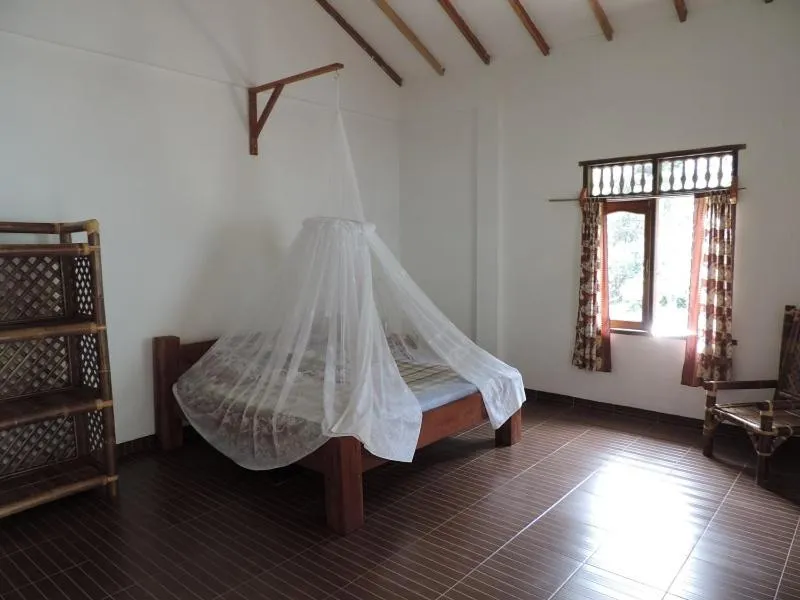 Bed in Riverside Guesthouse and Treks