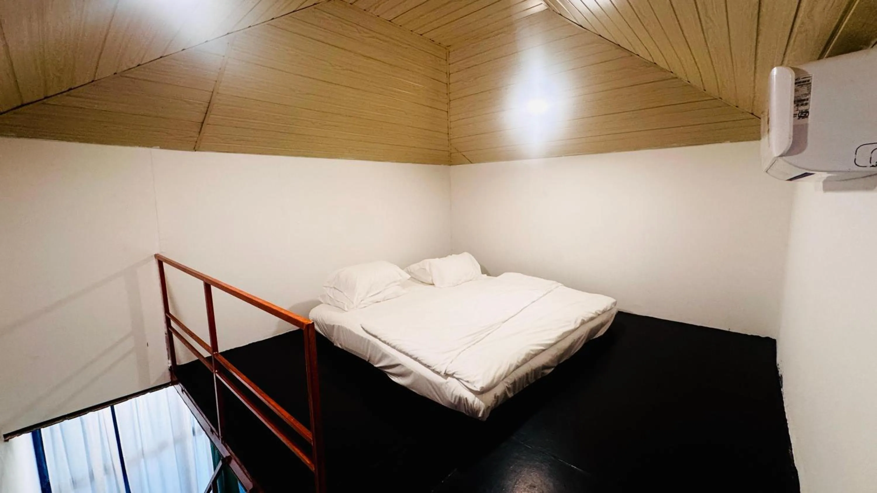 Bed in Patnem Garden Resort