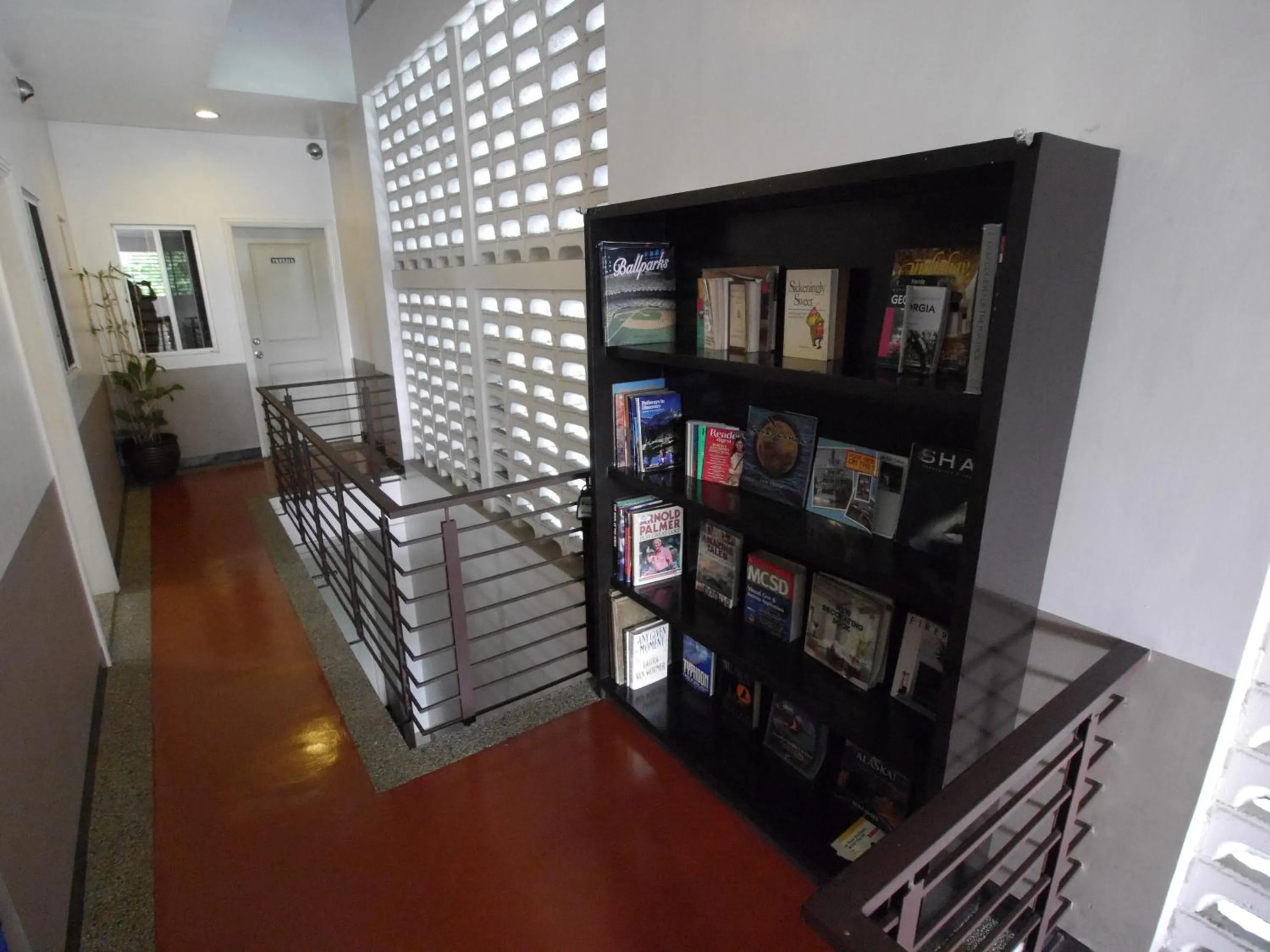 Library in New Manila Suites
