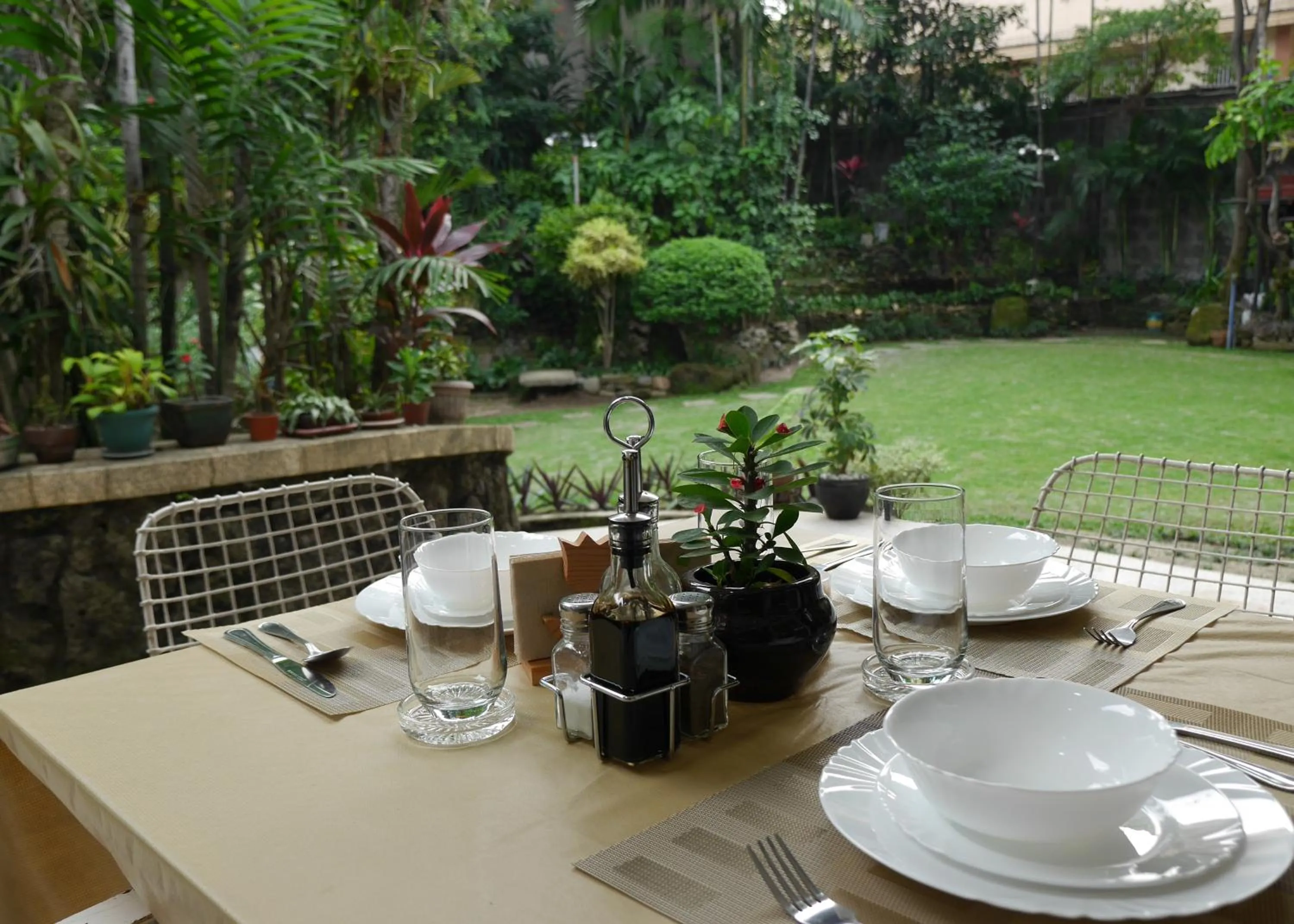 Garden in New Manila Suites
