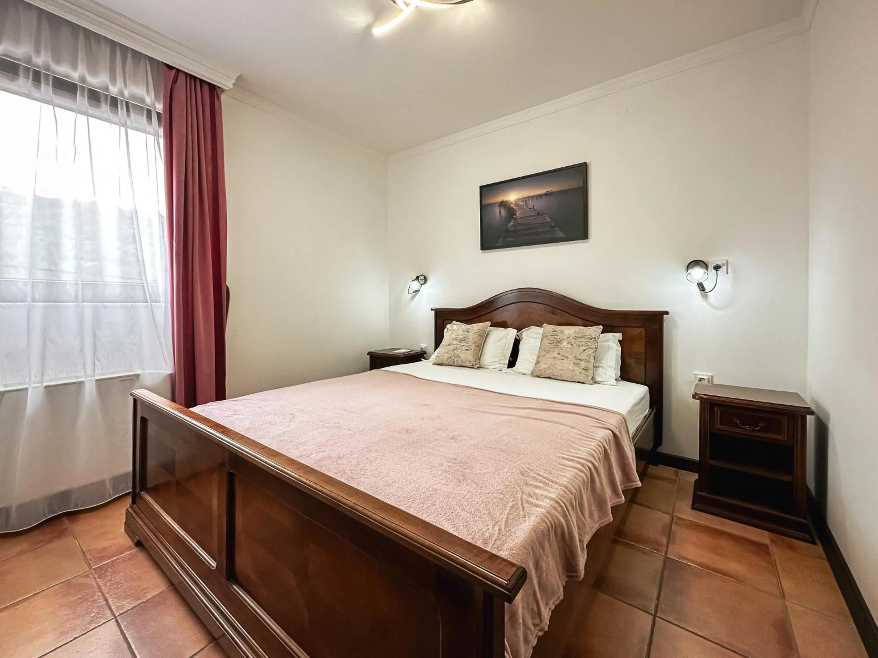 Bed in Apart-hotel Villa Lav