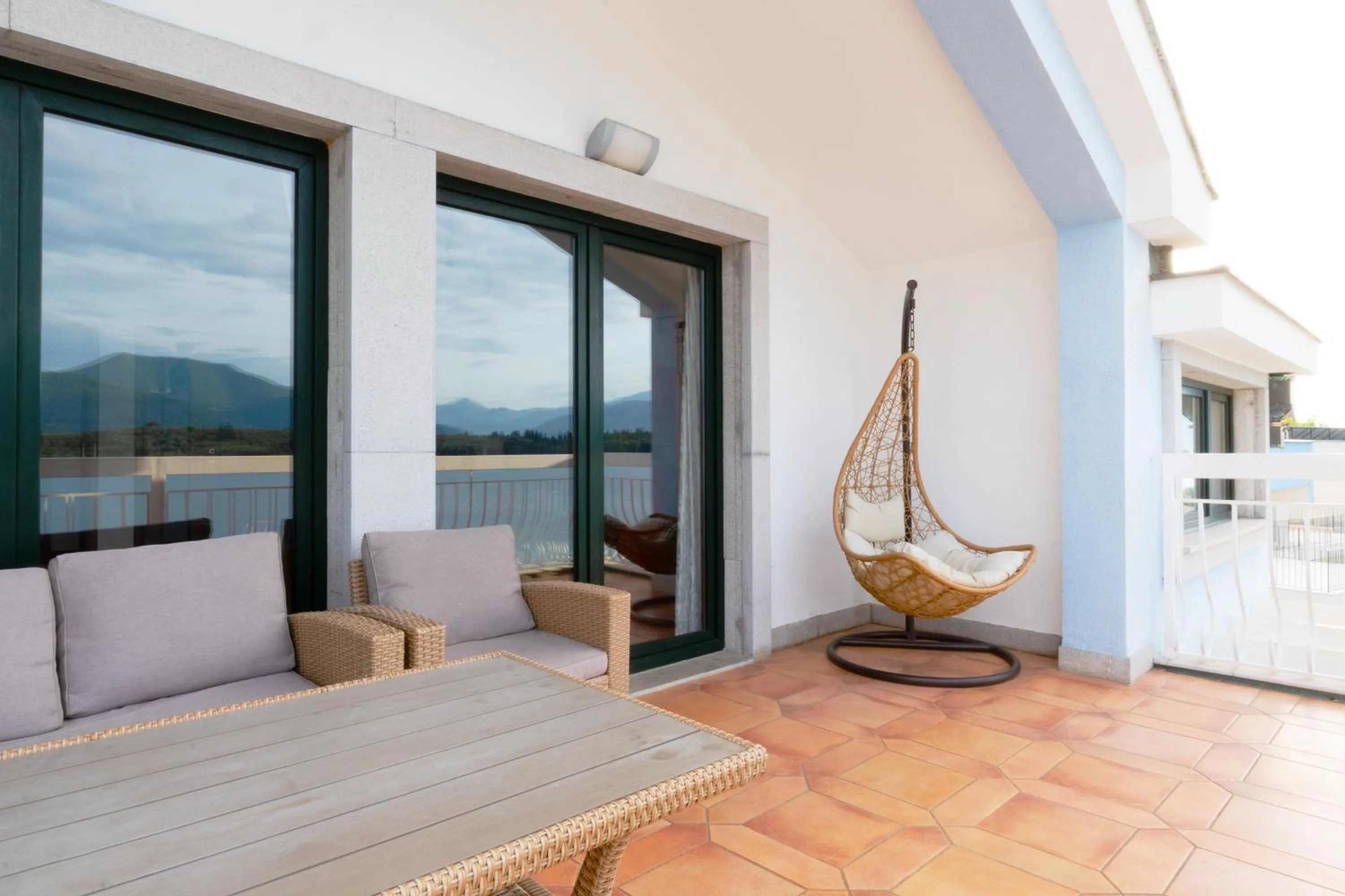 Balcony/Terrace in Apart-hotel Villa Lav