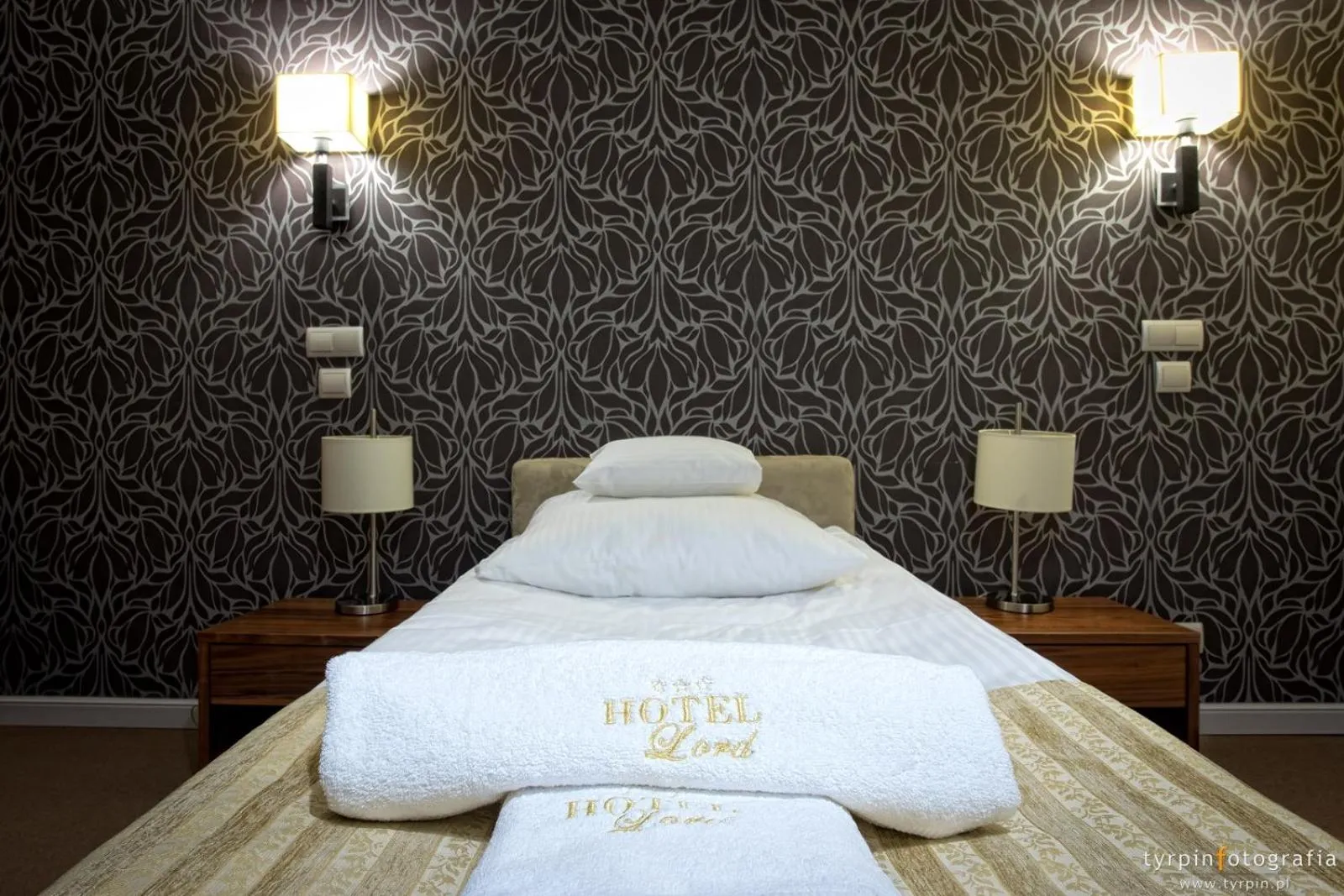 Bed in Hotel Lord Krosno