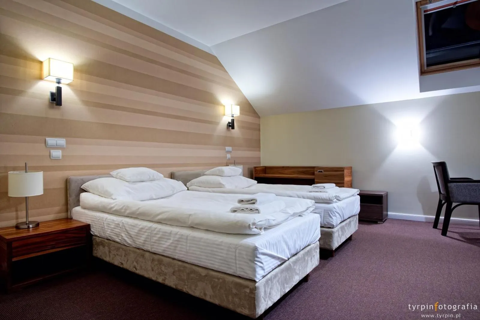 Bed in Hotel Lord Krosno