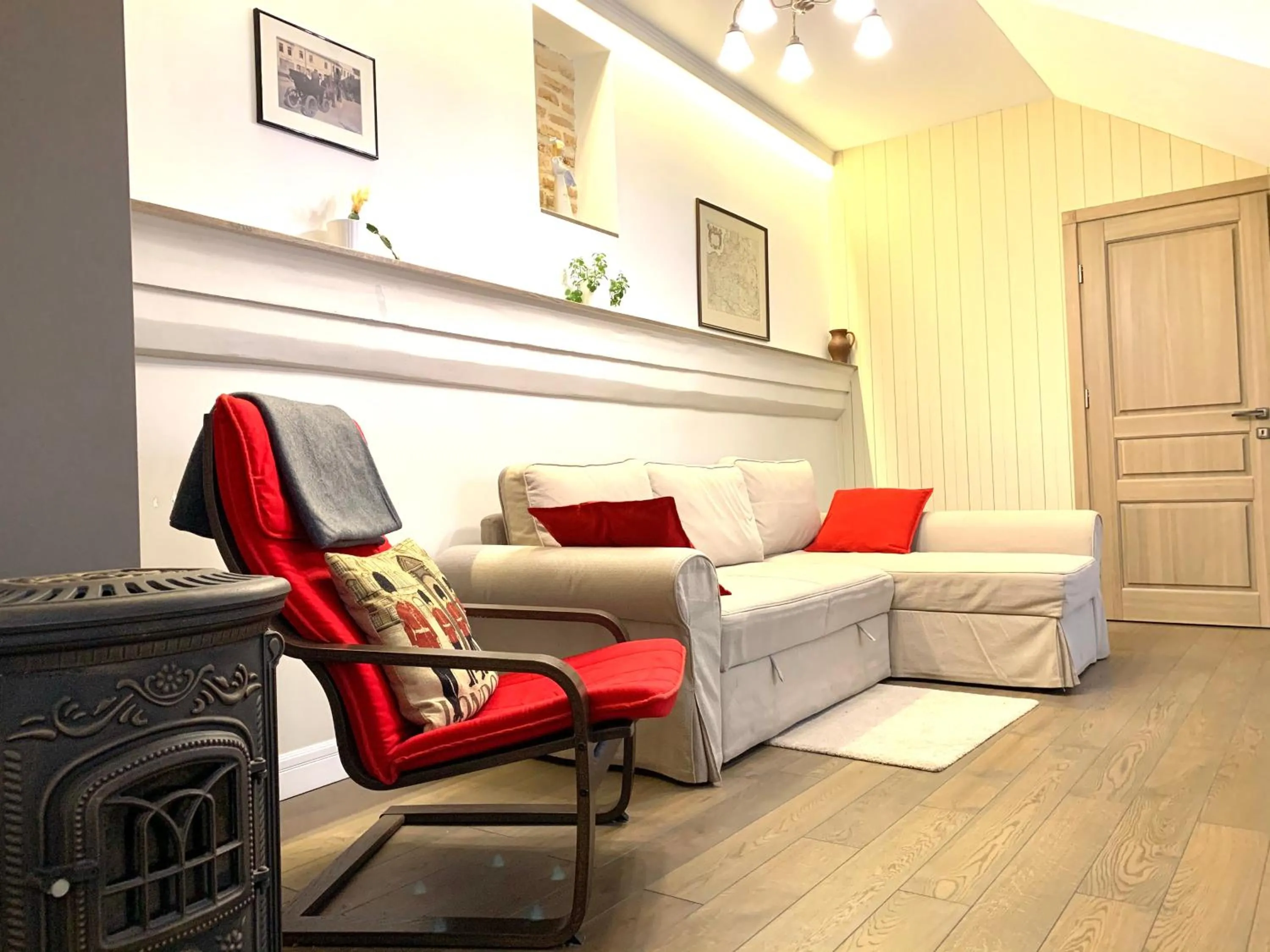 Living room in Very Vilnius Pilies street