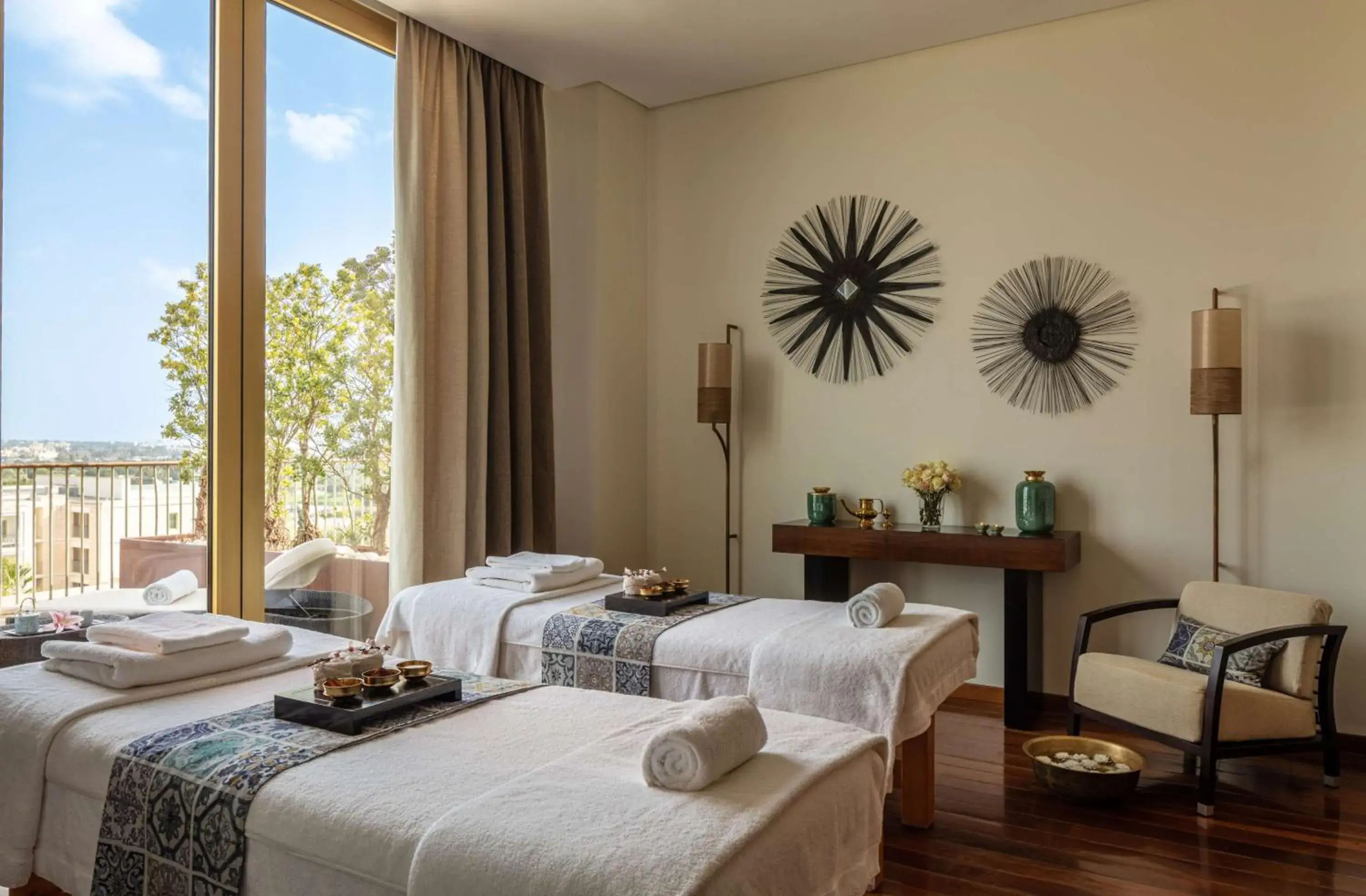 Spa and wellness centre/facilities, Bed in Anantara Vilamoura Algarve Resort Spa and wellness centre/facilities, Bed in Anantara Vilamoura Algarve Resort