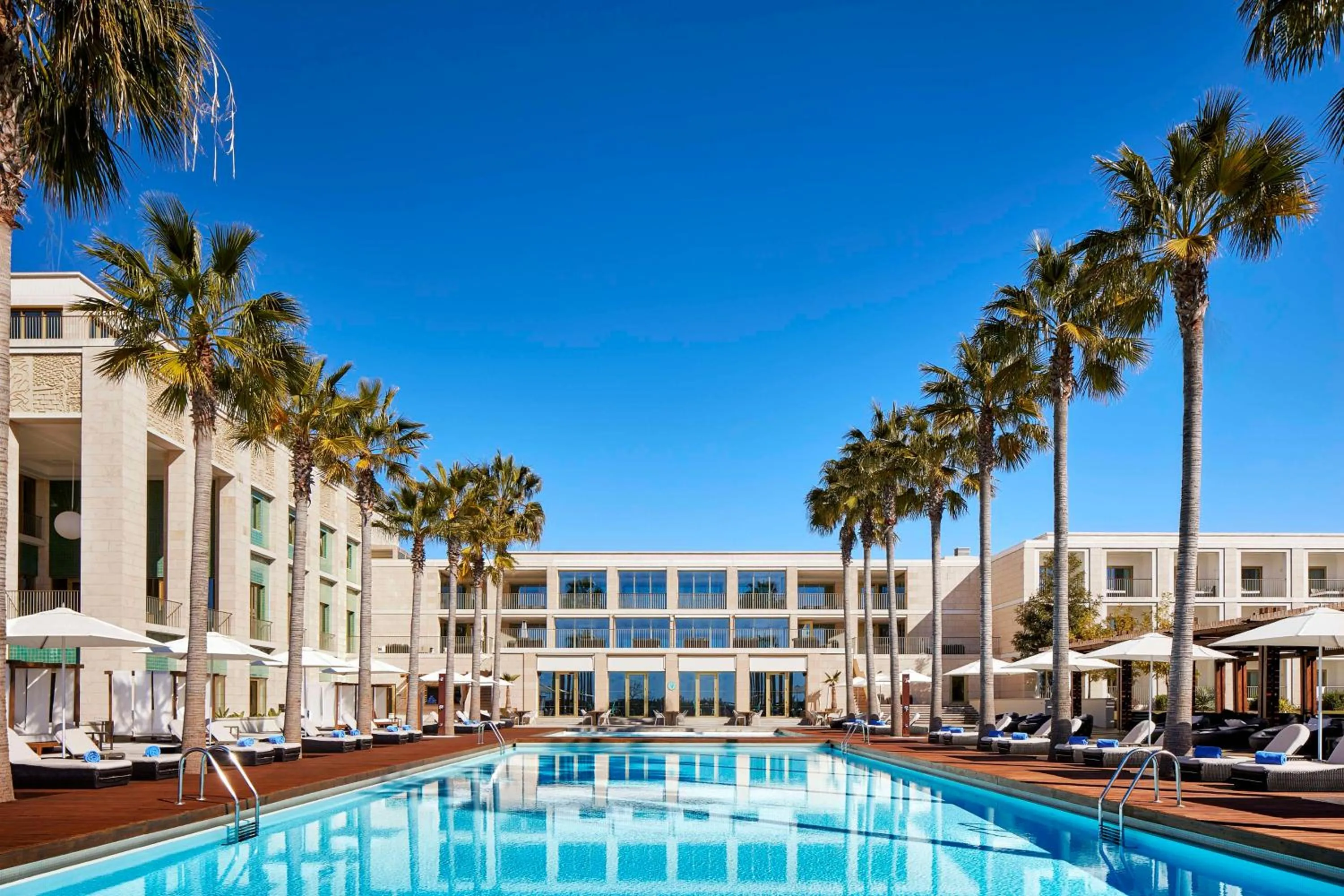 Pool view in Anantara Vilamoura Algarve Resort