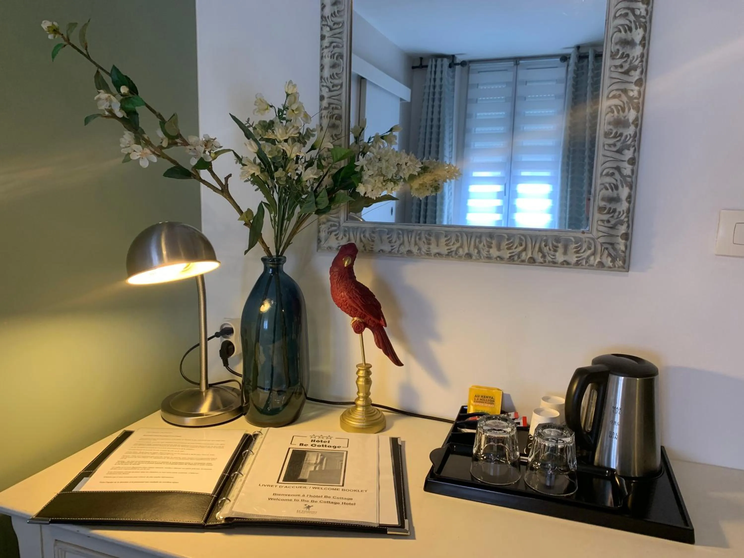 Decorative detail in Be Cottage Hotel