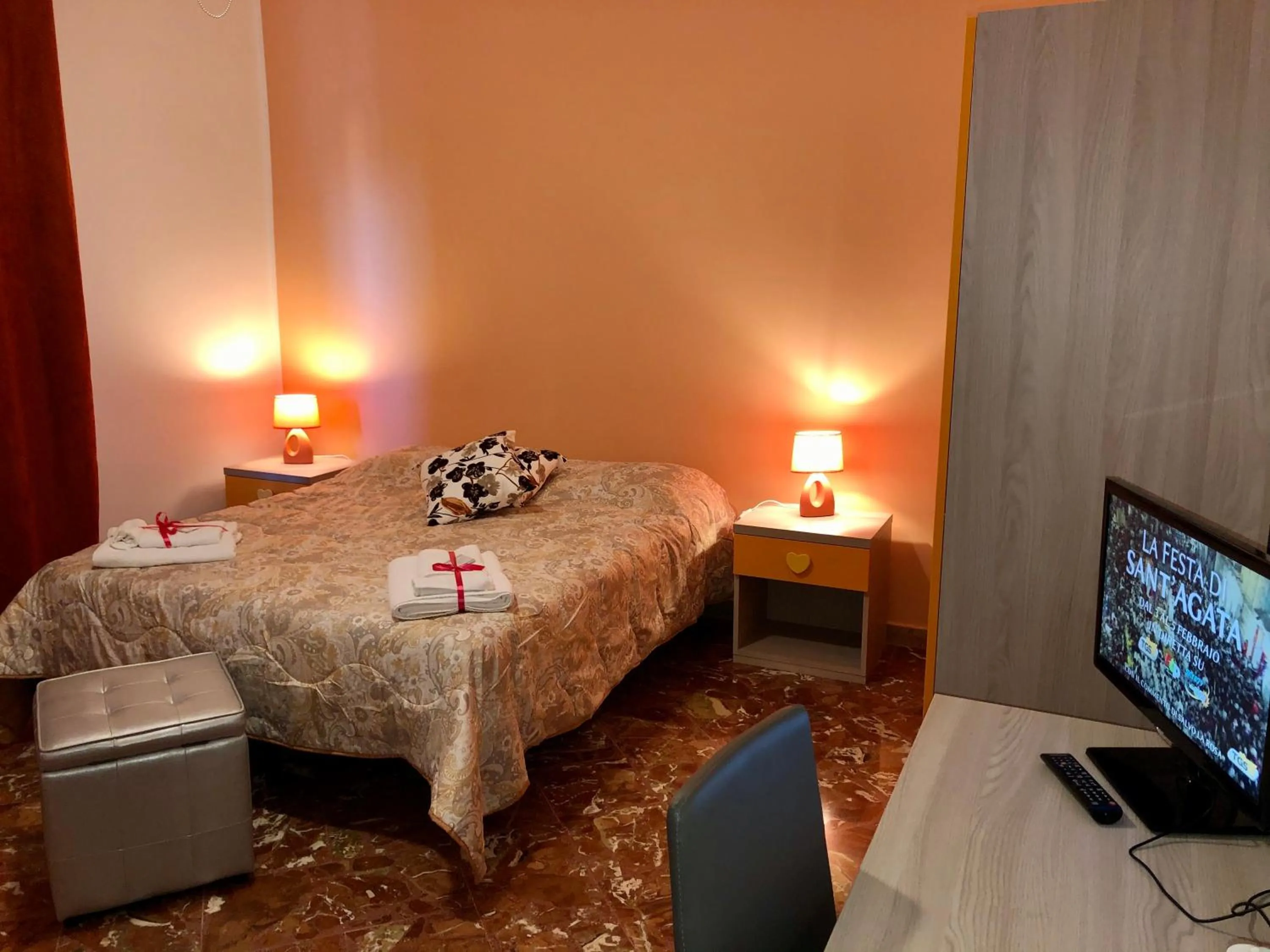 Bed in B&B D'Amico87