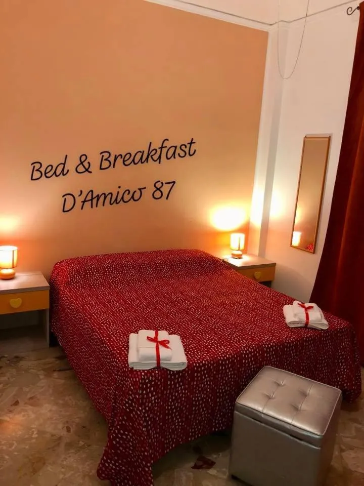 Bed in B&B D'Amico87