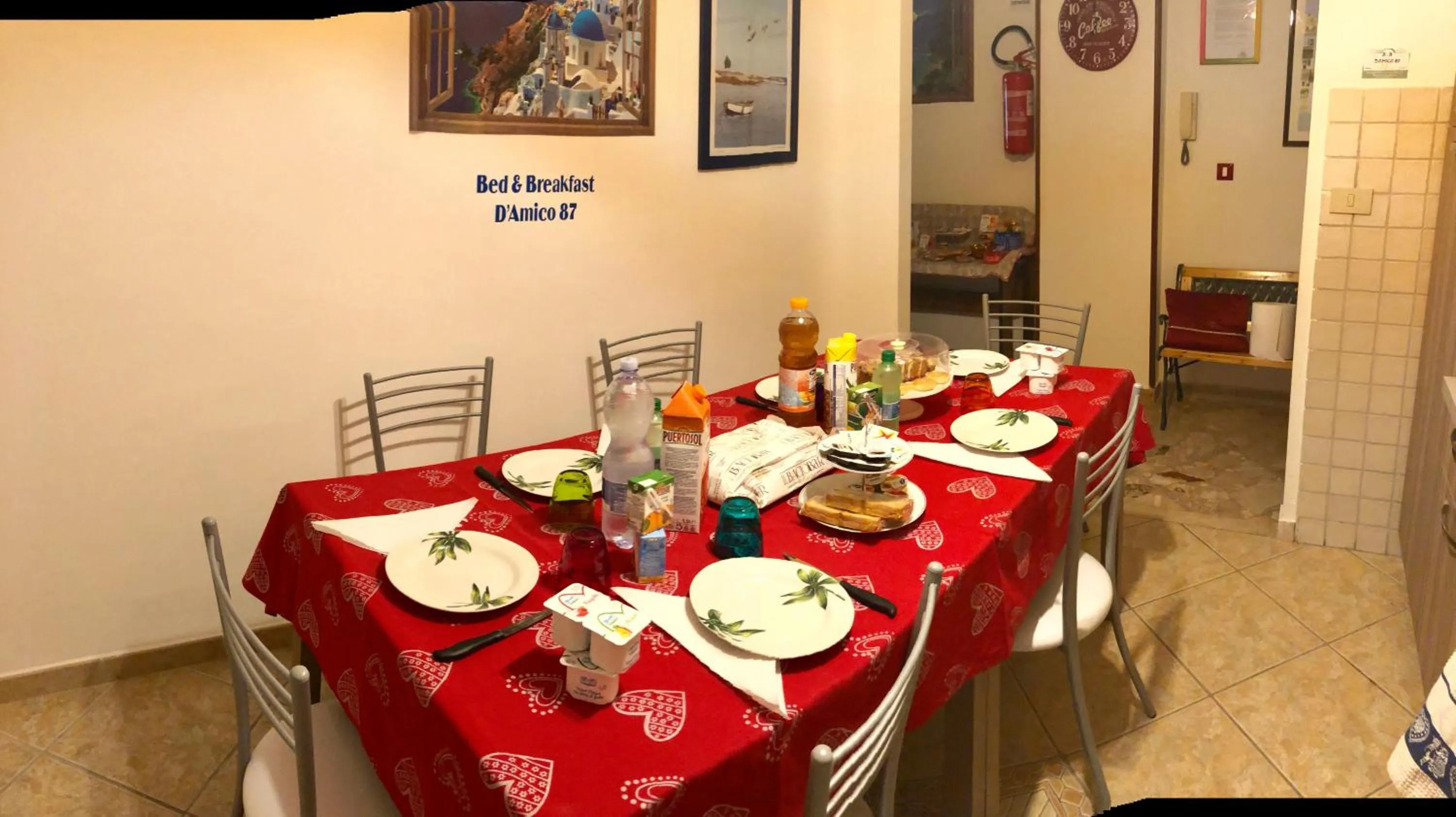 Dining area in B&B D'Amico87