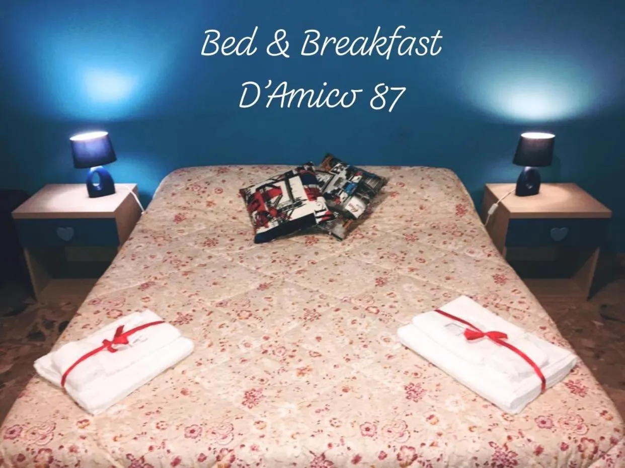 Bed in B&B D'Amico87
