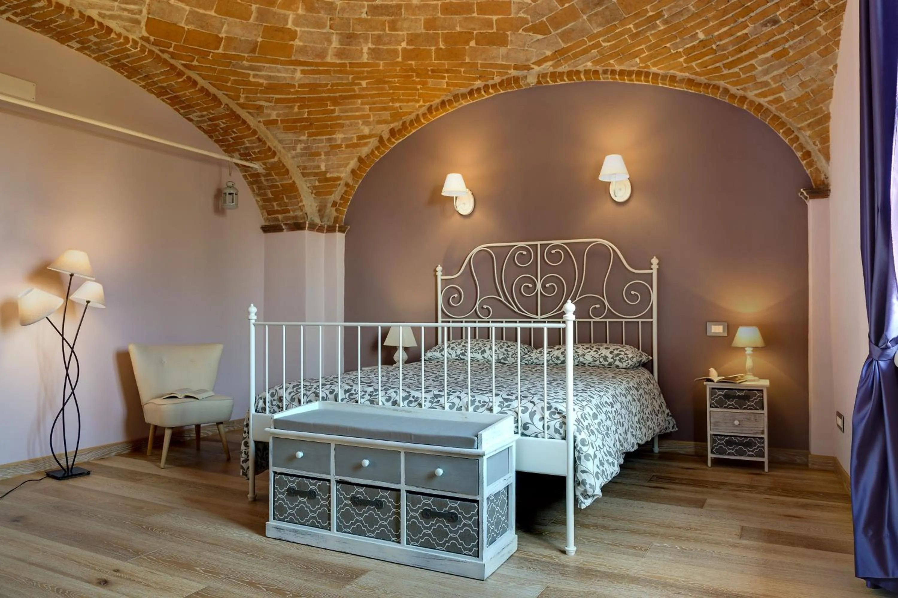 Bed in Podere Demetra