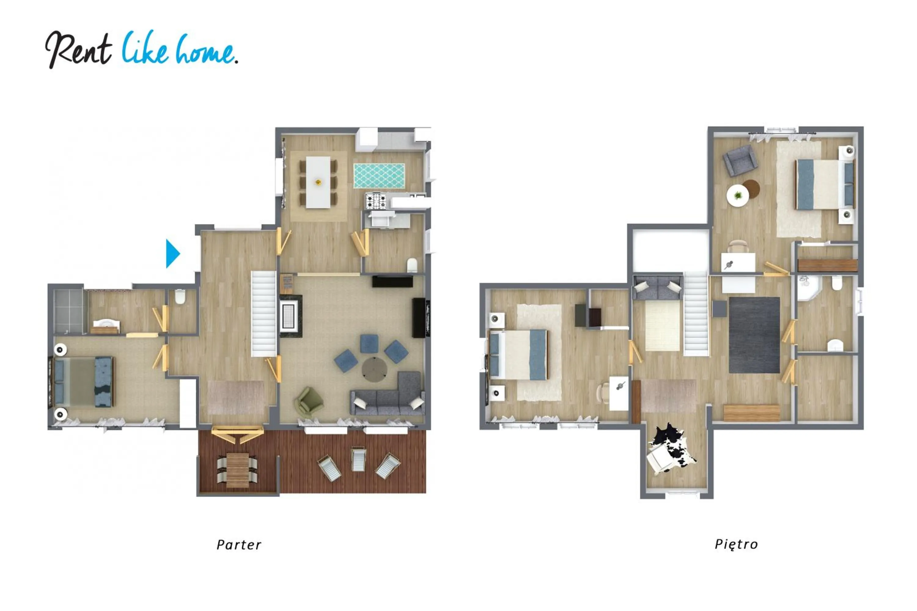 Floor plan in Dom Góralski Krupówki