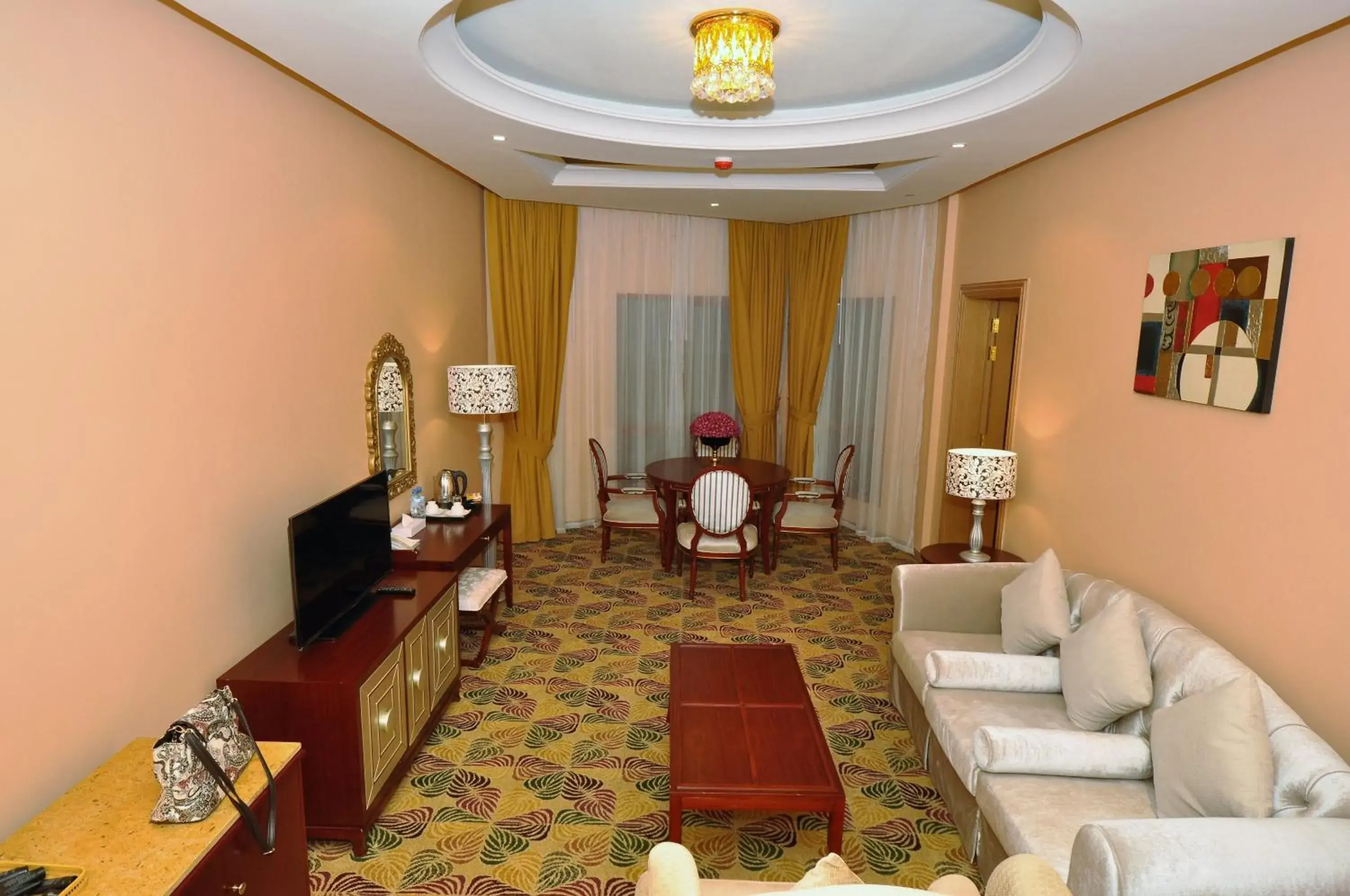 Living room, Seating Area in Red Castle Hotel - Managed by Aoudi Consultants