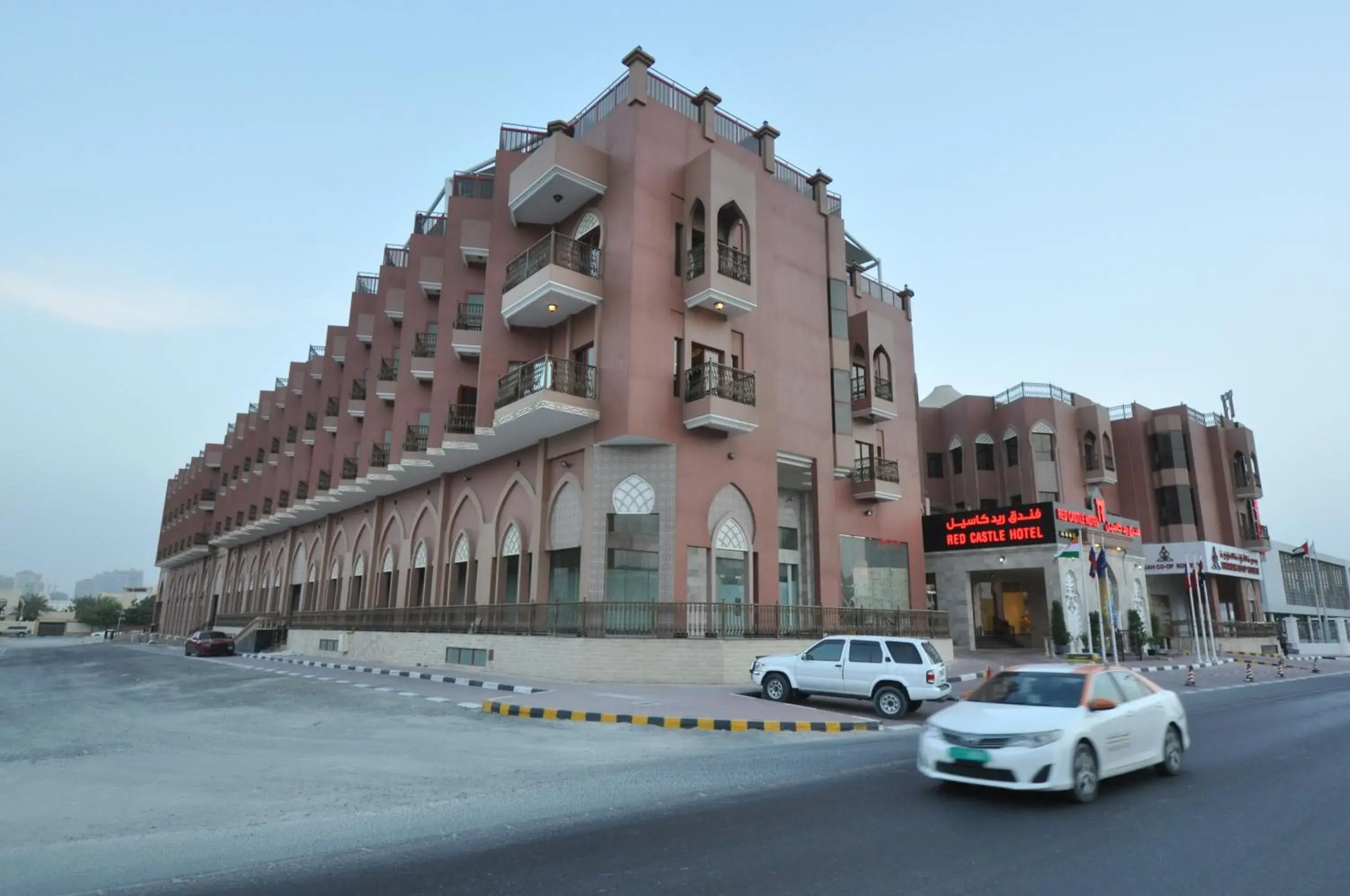 Facade/entrance, Property Building in Red Castle Hotel - Managed by Aoudi Consultants