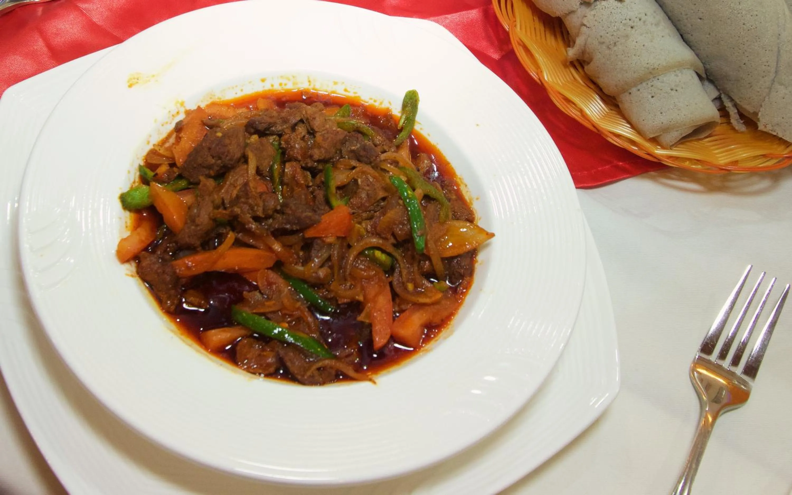 Food close-up in Hera Addis Hotel