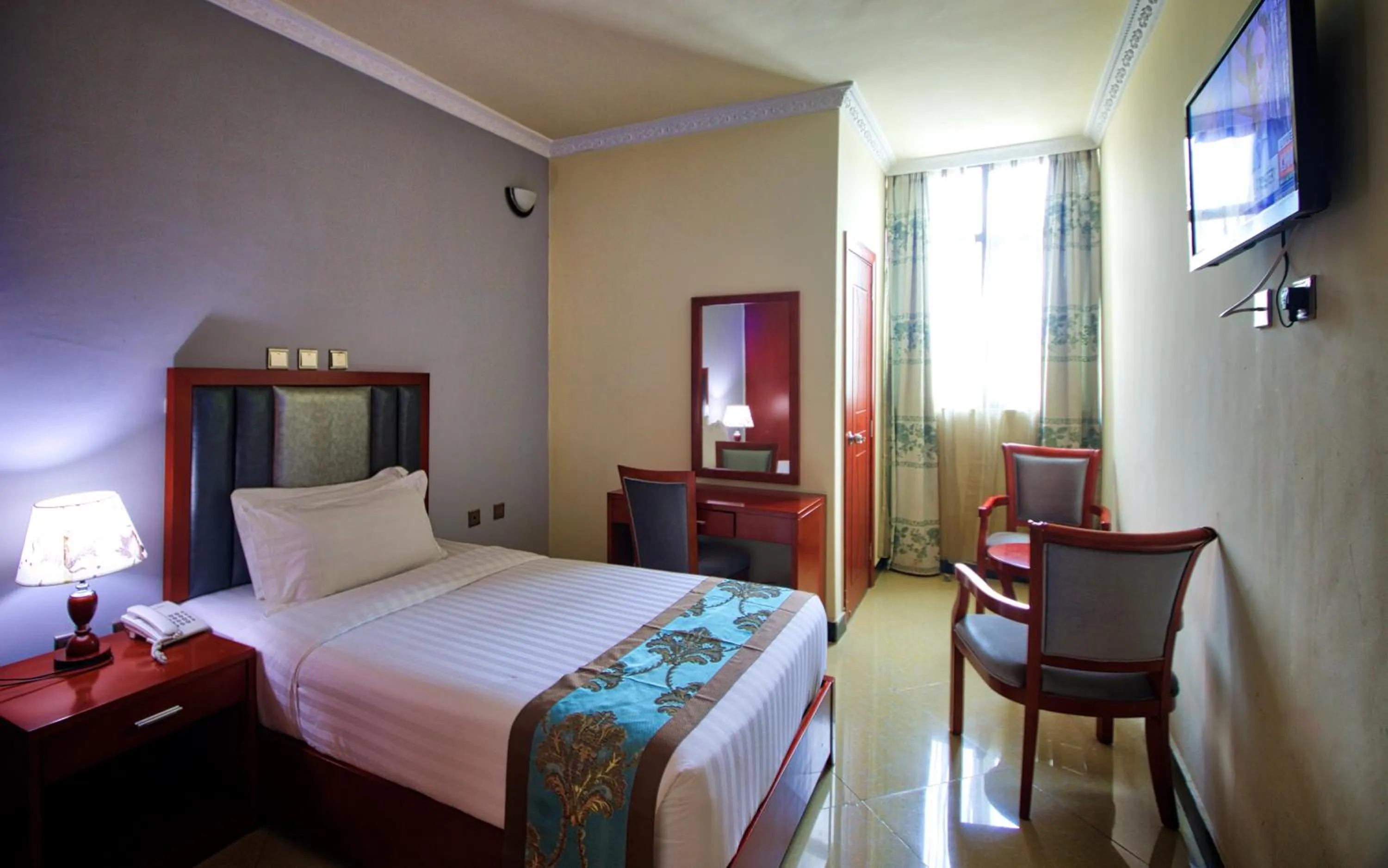 Bedroom, Bed in Hera Addis Hotel