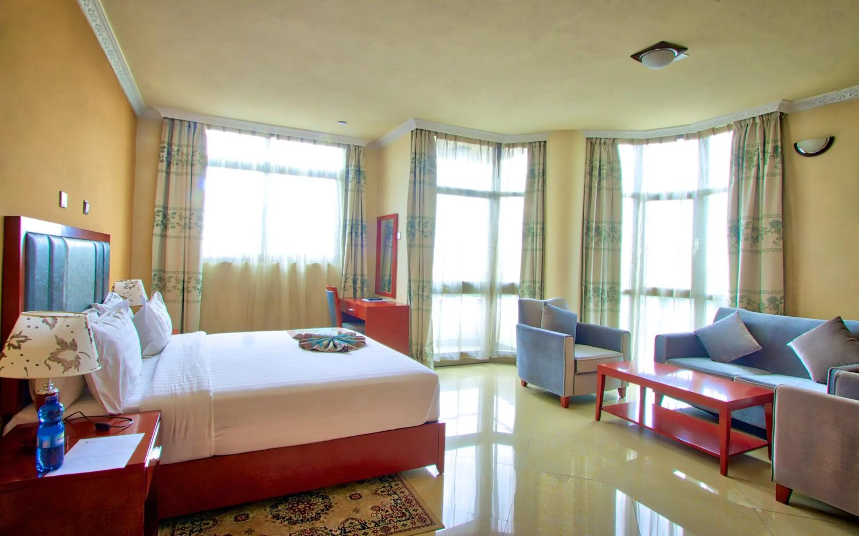 Bedroom, Bed in Hera Addis Hotel