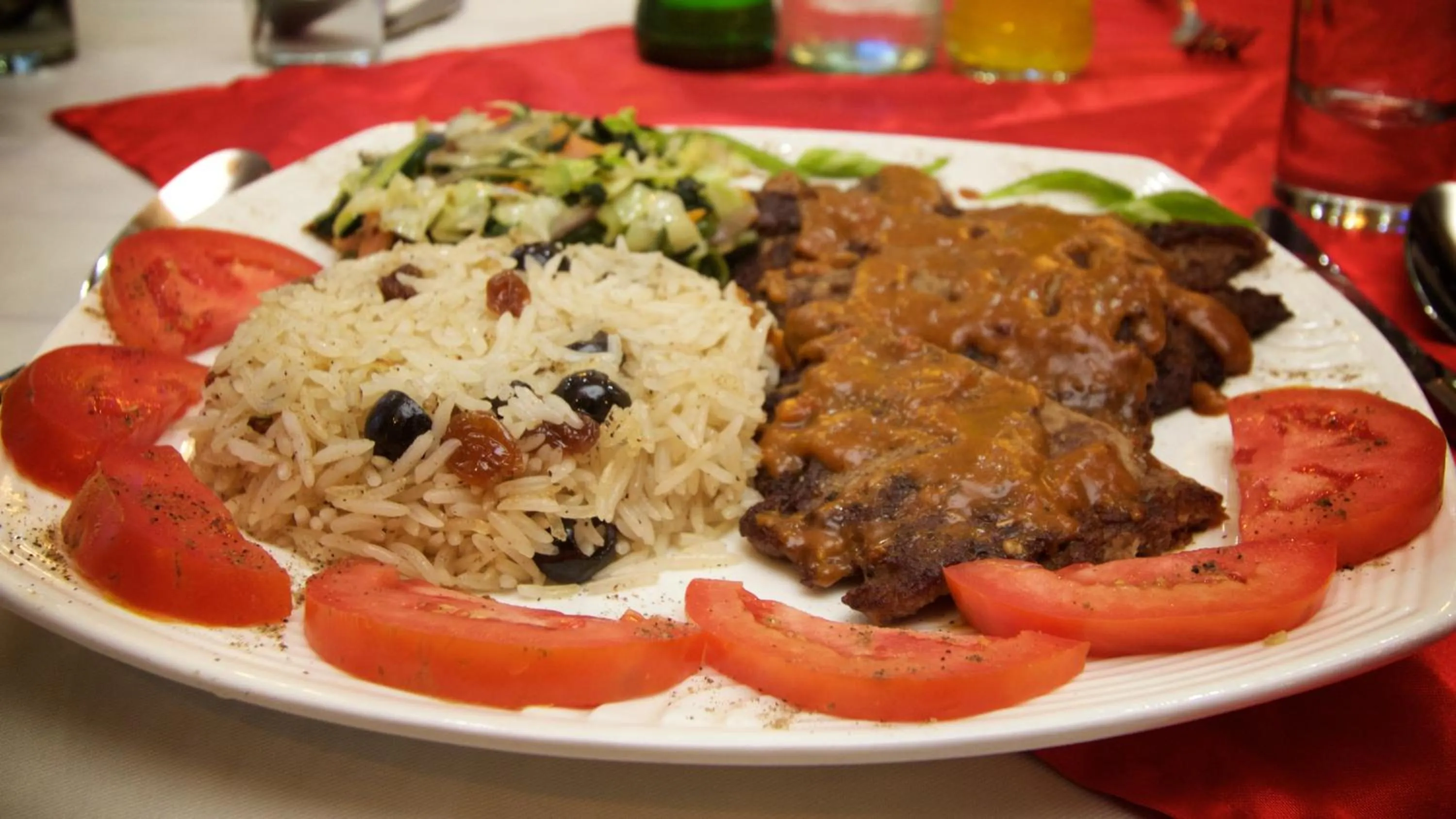Food close-up in Hera Addis Hotel
