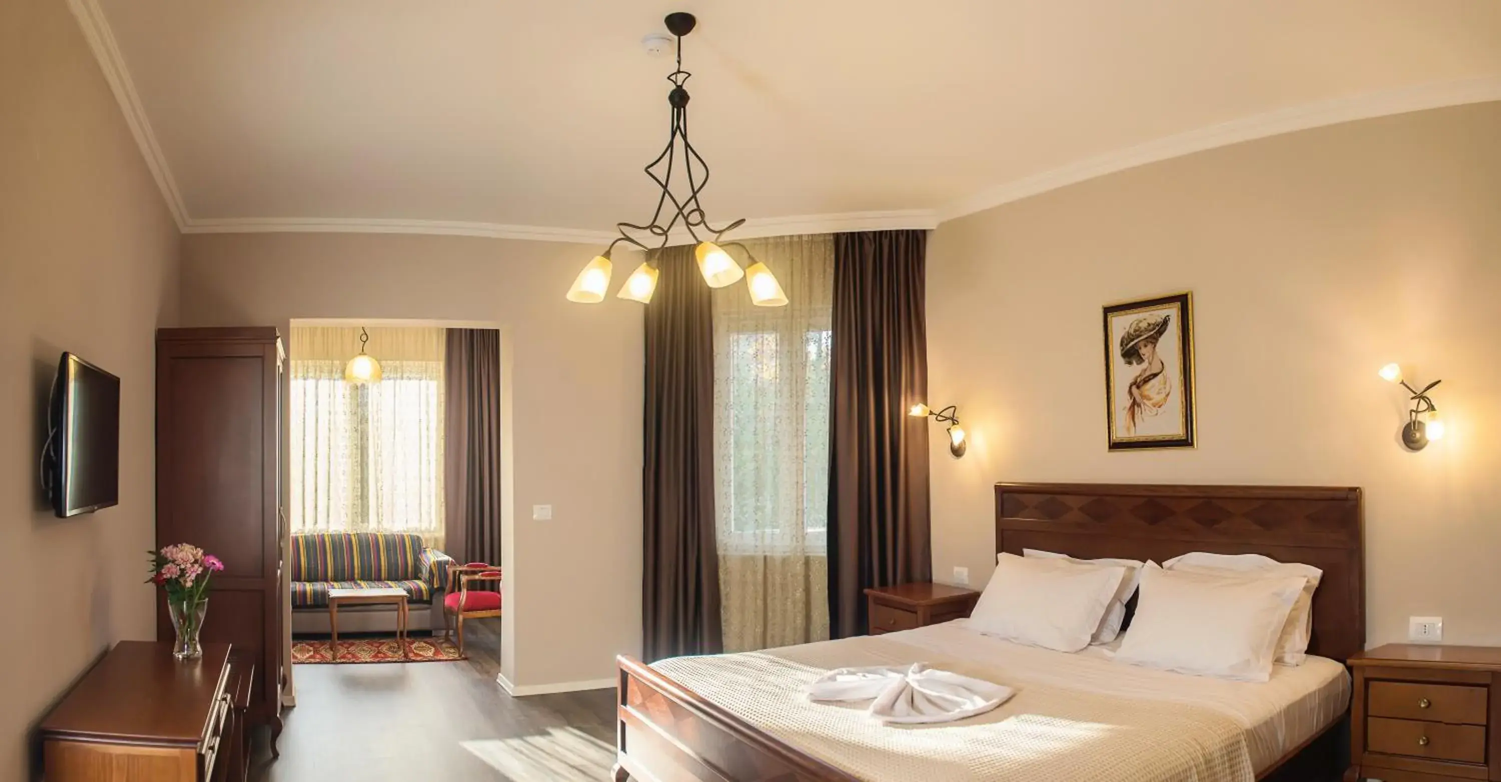 Deluxe Junior Suite in Hotel Vila Bregu Deluxe Junior Suite in Hotel Vila Bregu