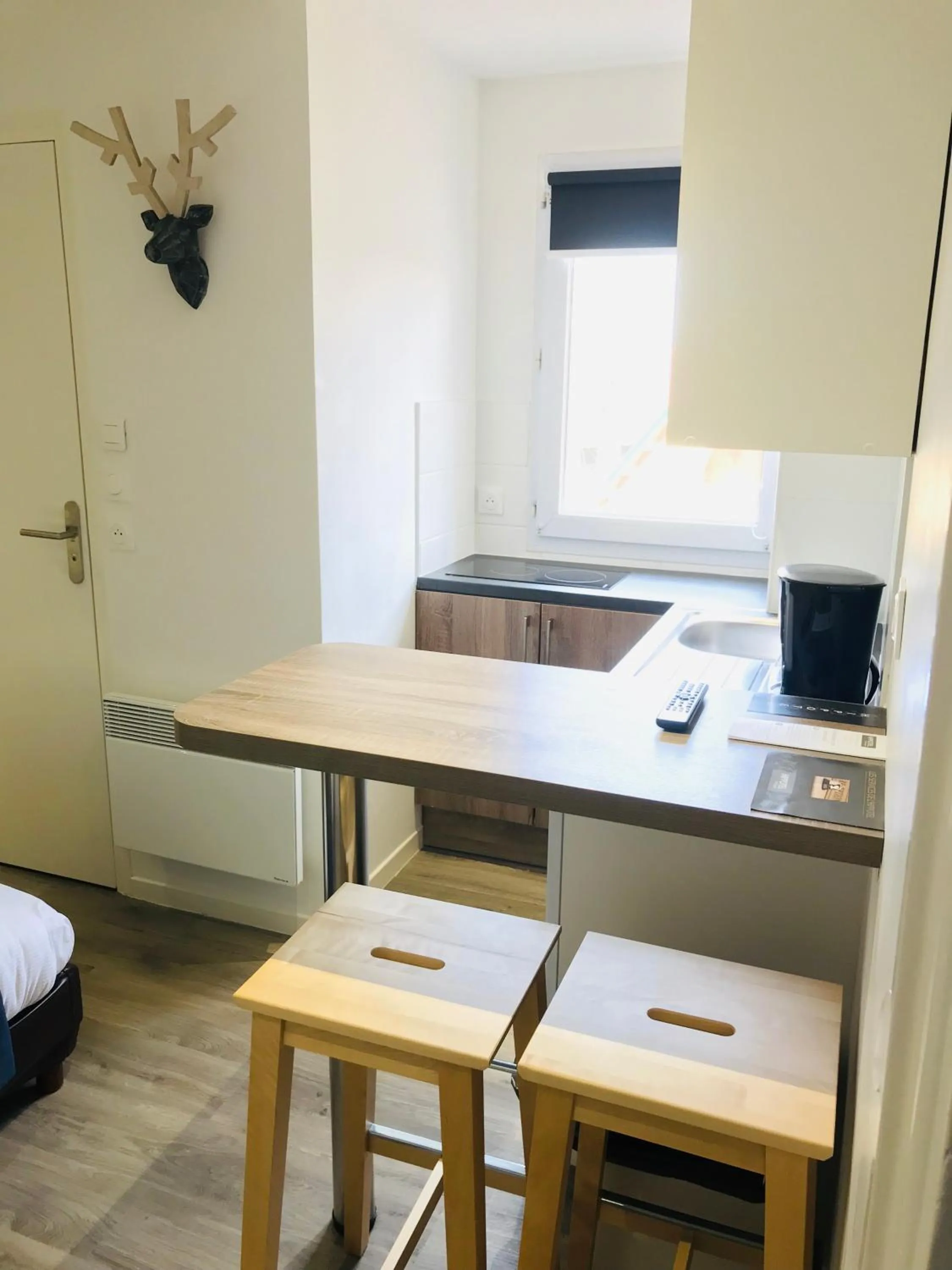 Kitchen or kitchenette in Hippotel