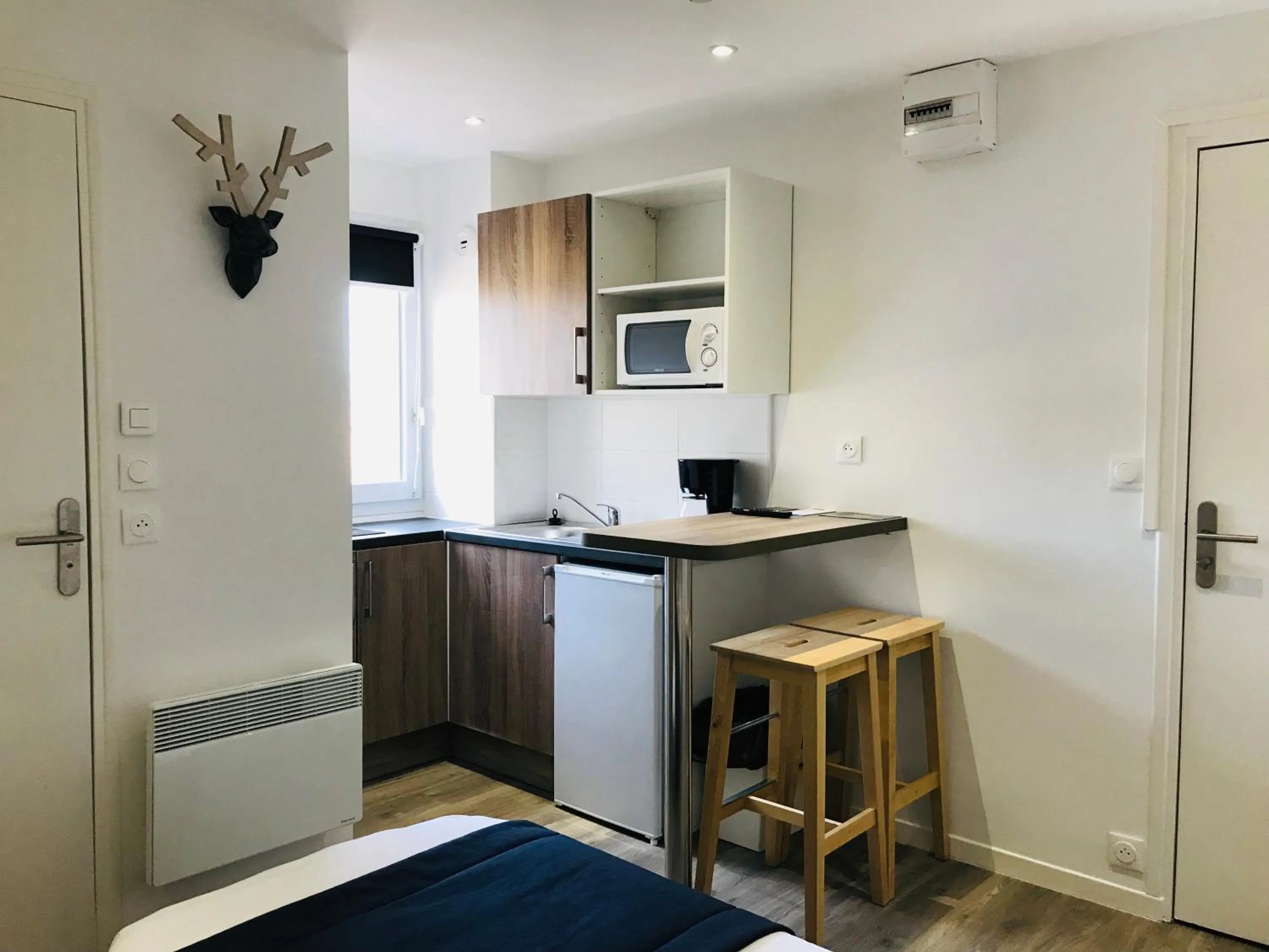 Kitchen or kitchenette in Hippotel