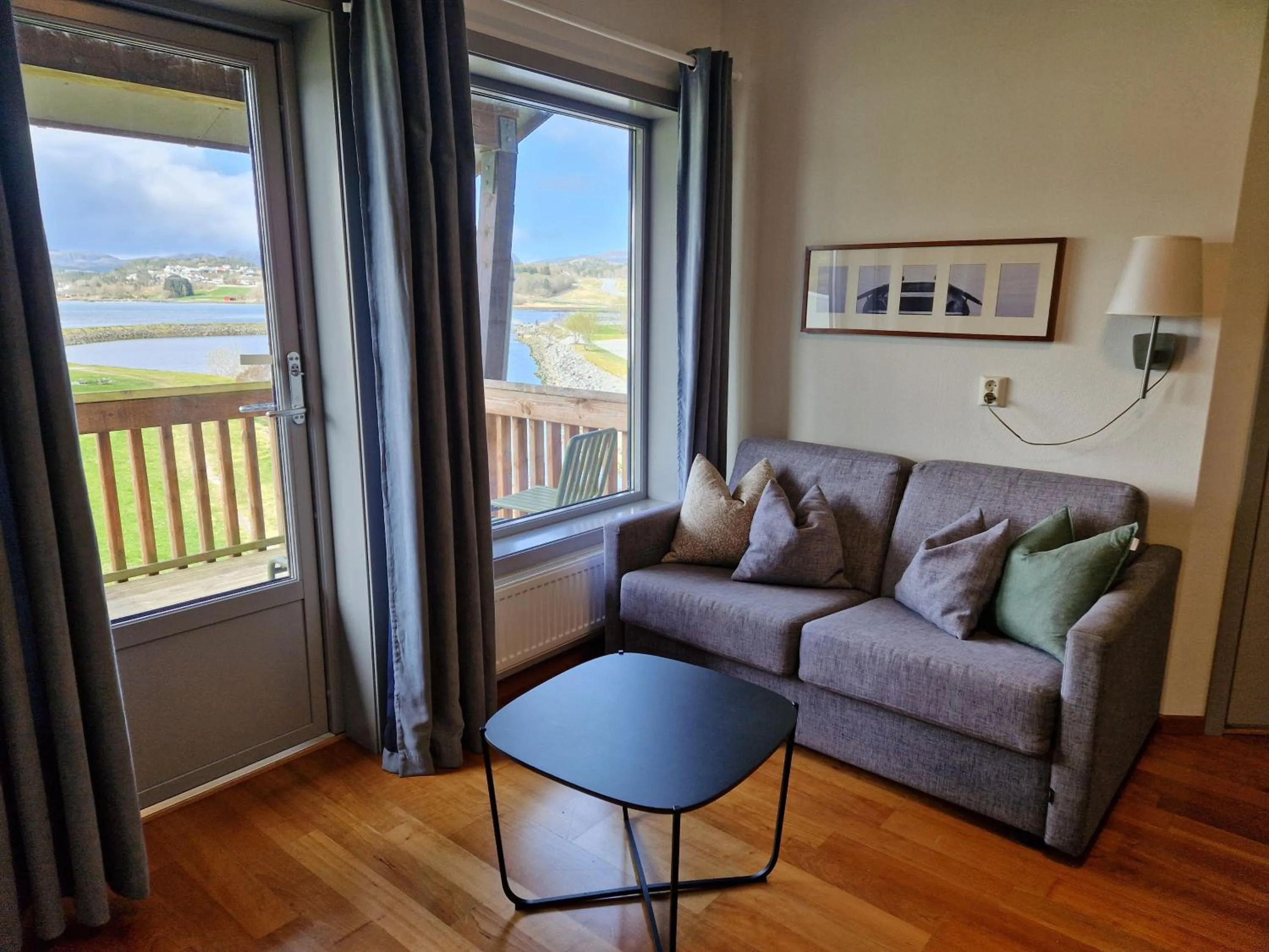 Living room in Bjugn Hotell