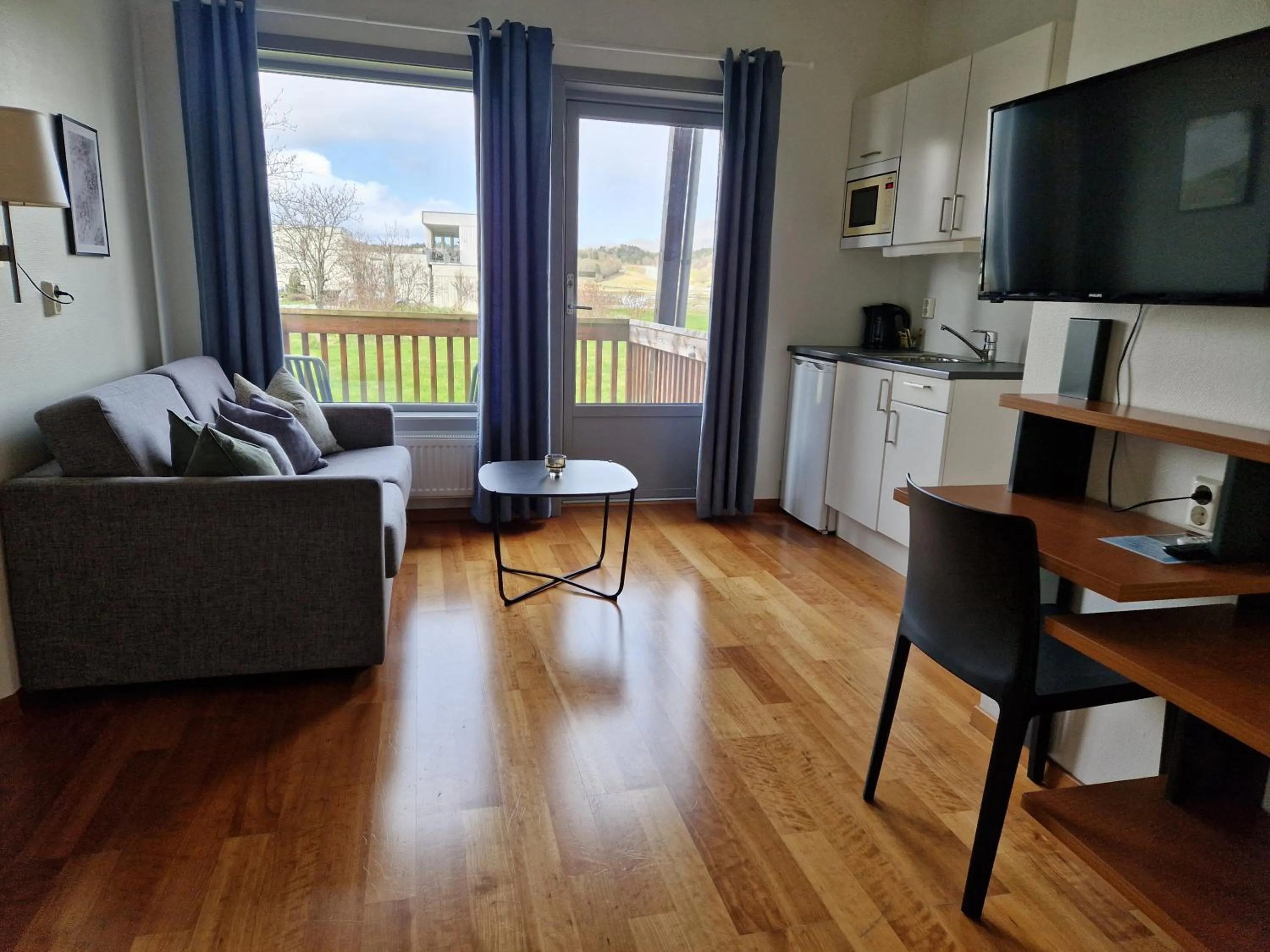 Living room in Bjugn Hotell