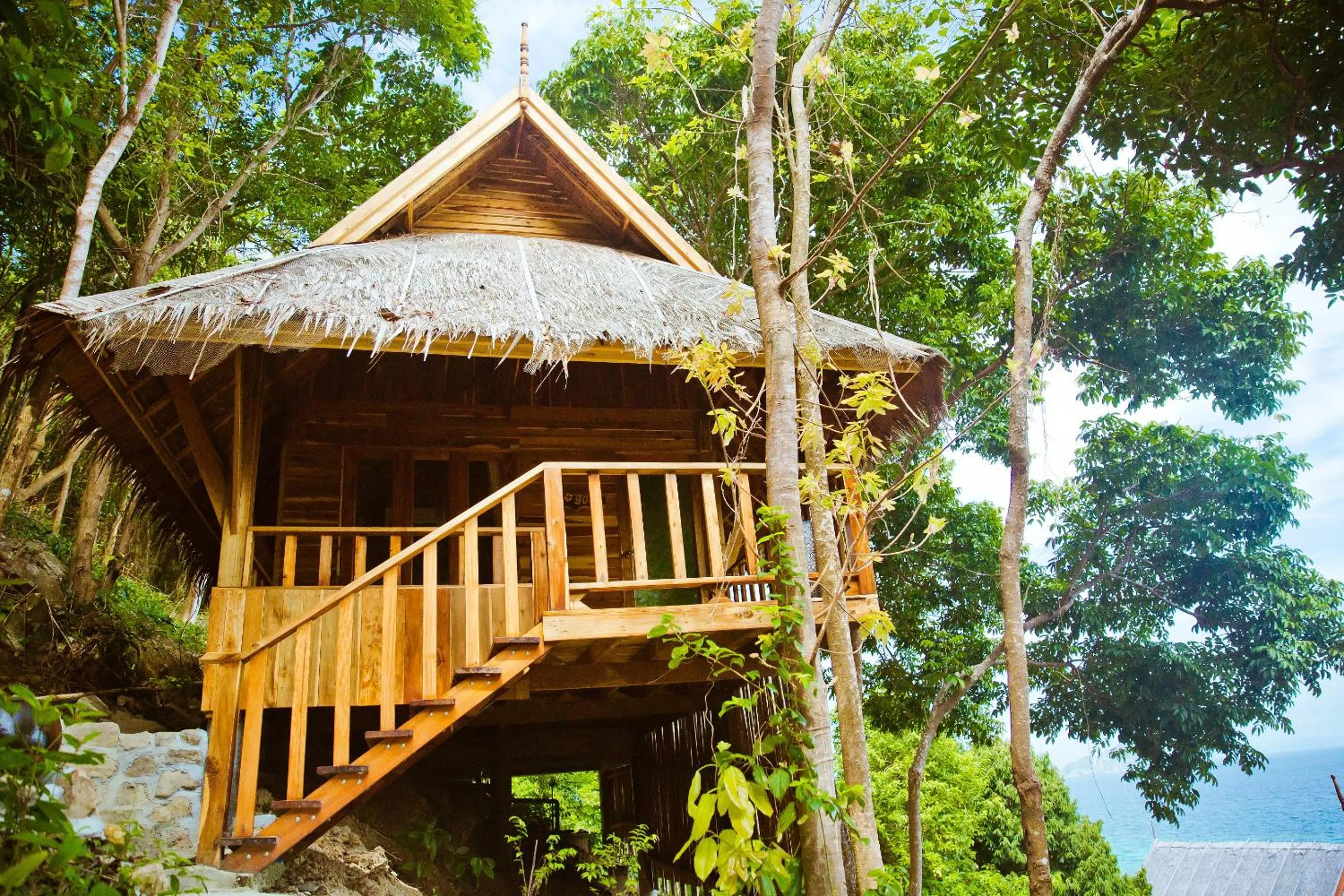 Mountain view in Phi Phi Phu Chalet Resort