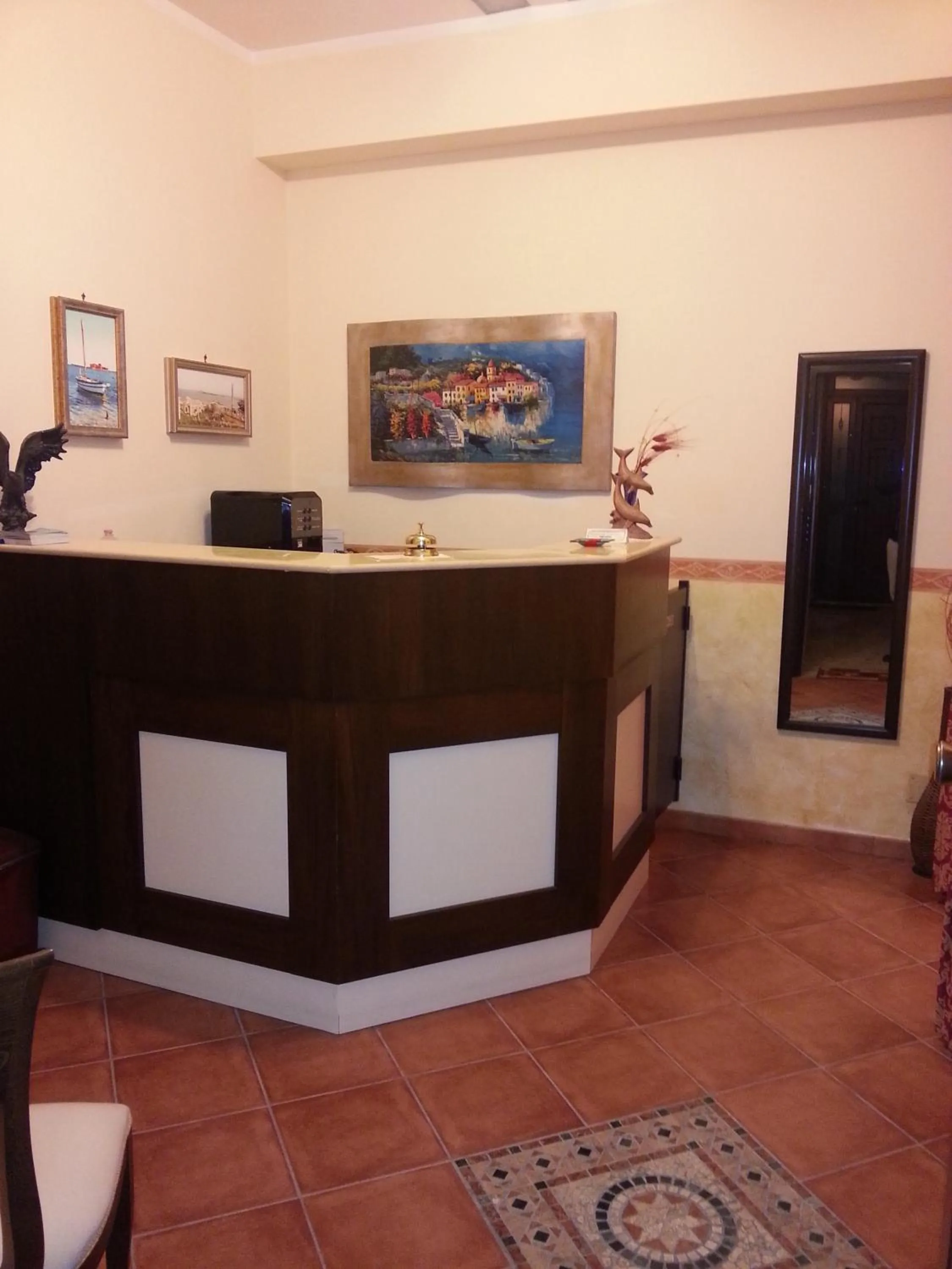 Lobby or reception in B&B Aquila Reale