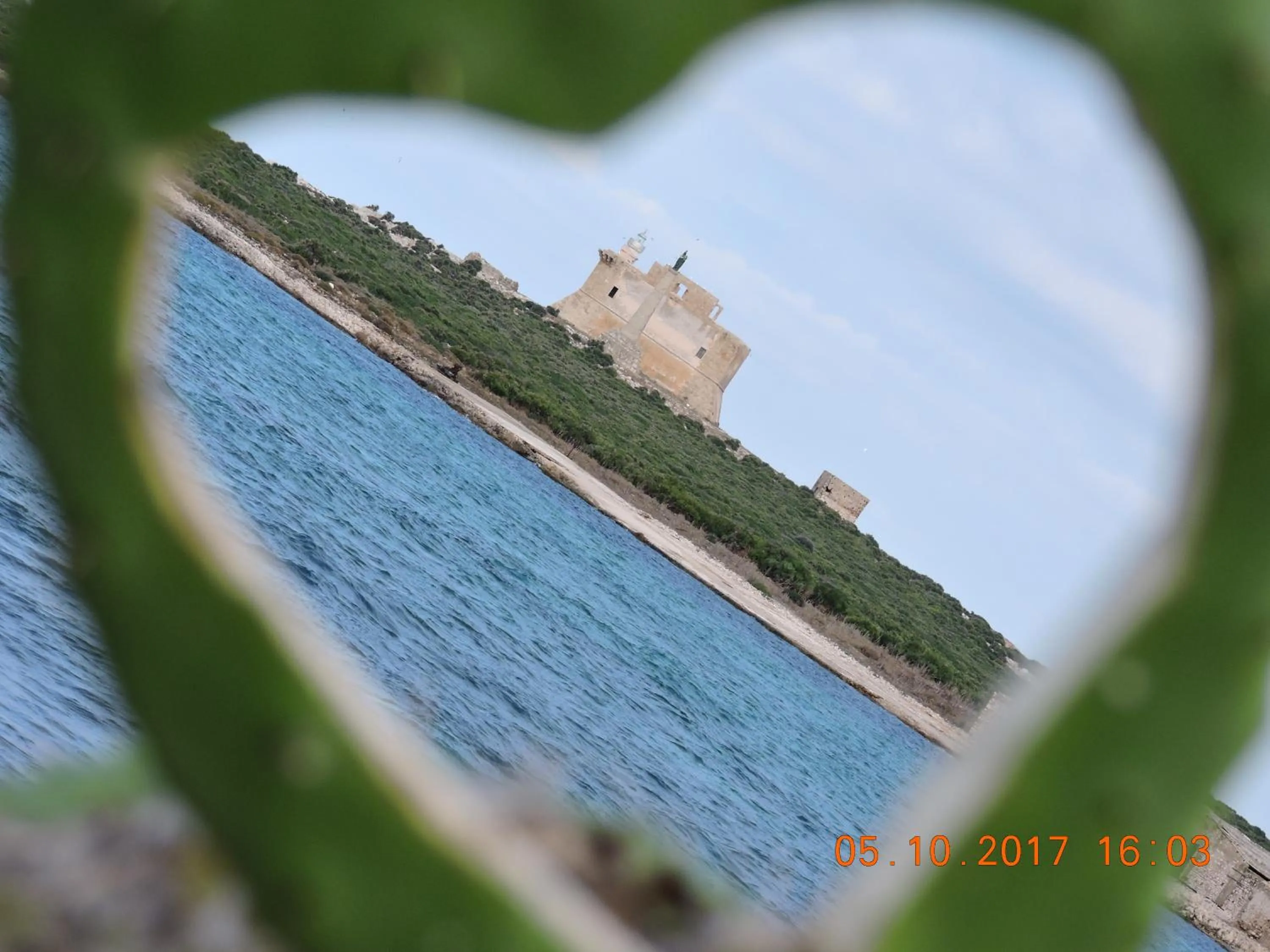 Sea view in B&B Aquila Reale