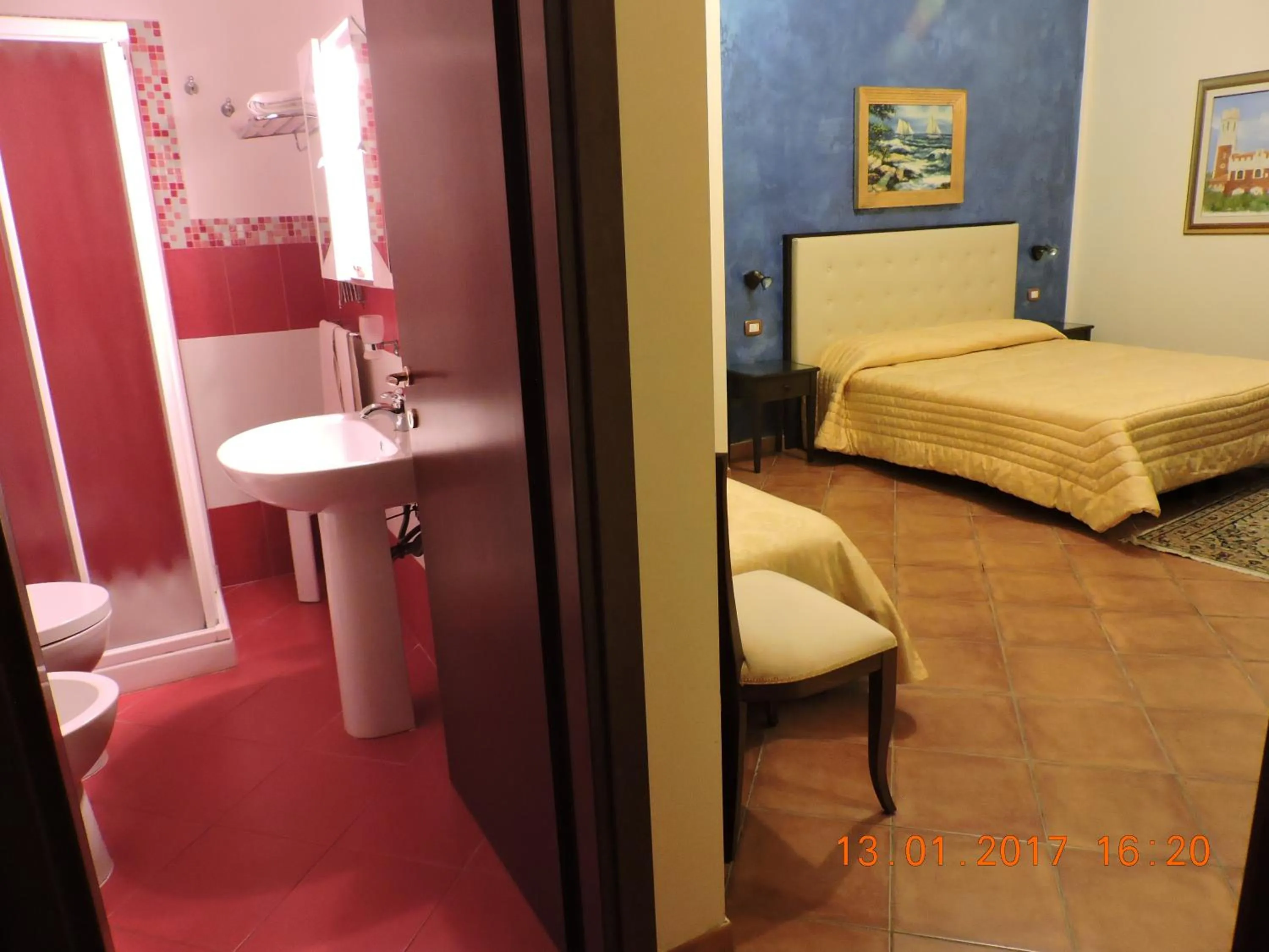 Bathroom in B&B Aquila Reale