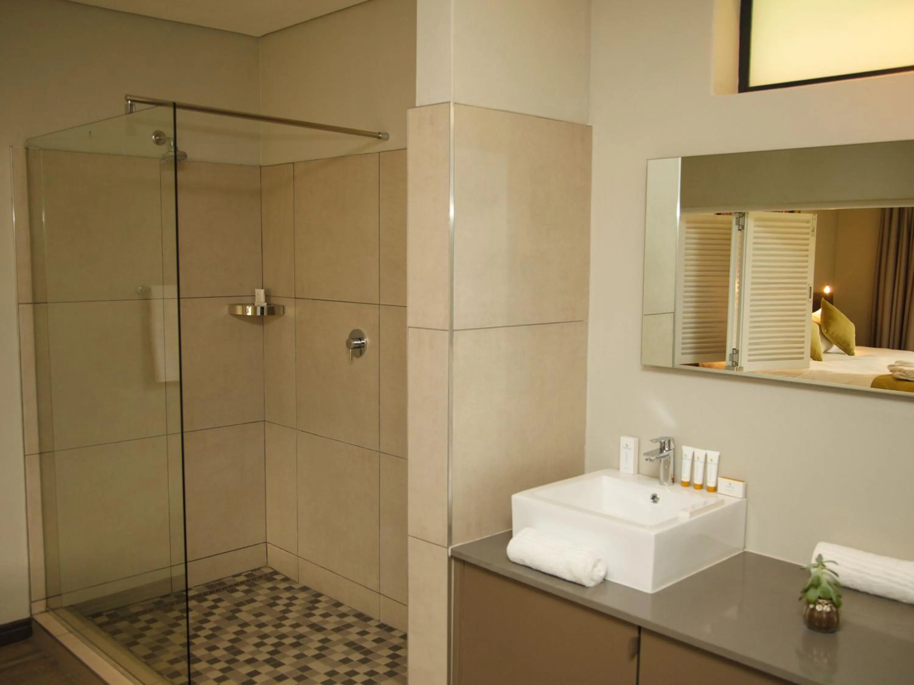 Shower in ANEW Resort Vulintaba Newcastle