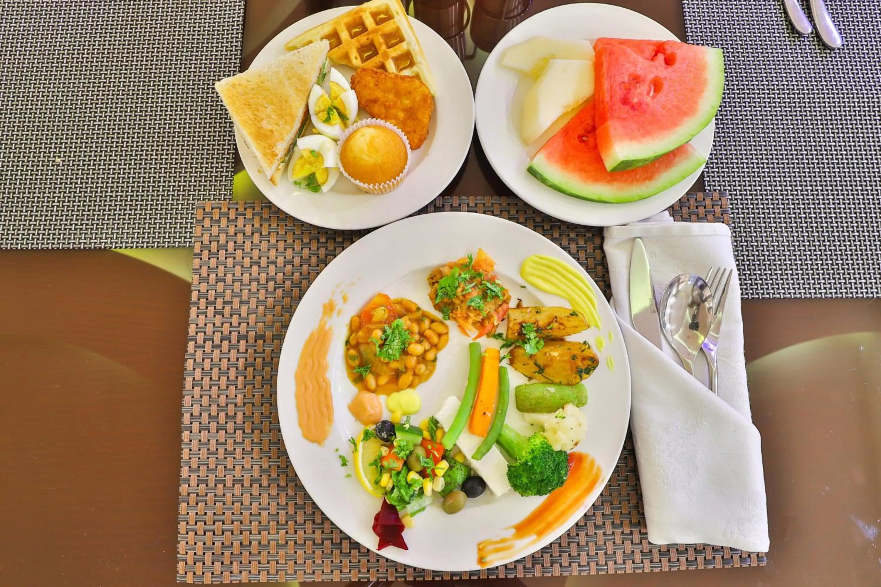 Breakfast in Telal Hotel Apartments