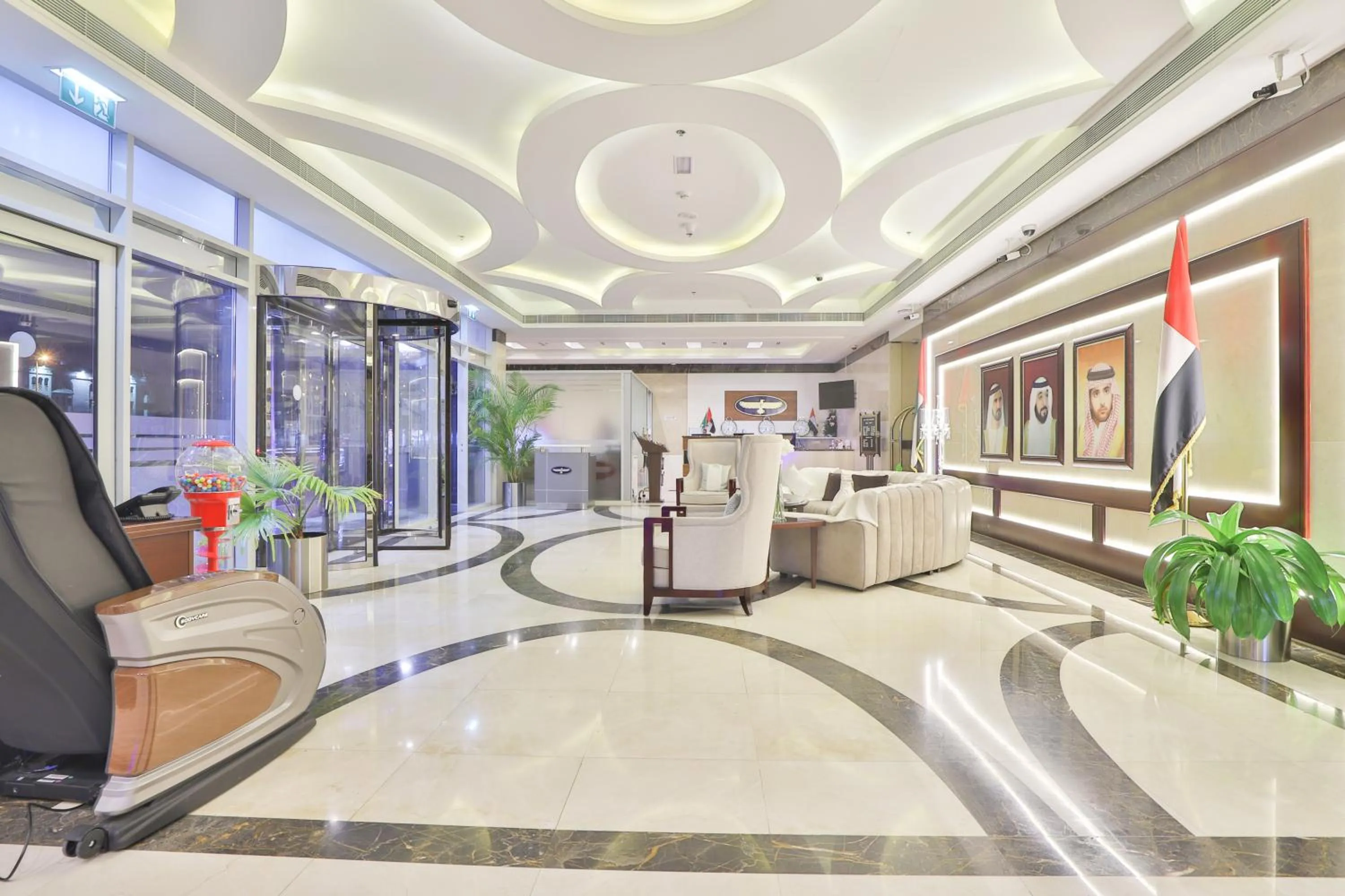 Lobby or reception in Telal Hotel Apartments