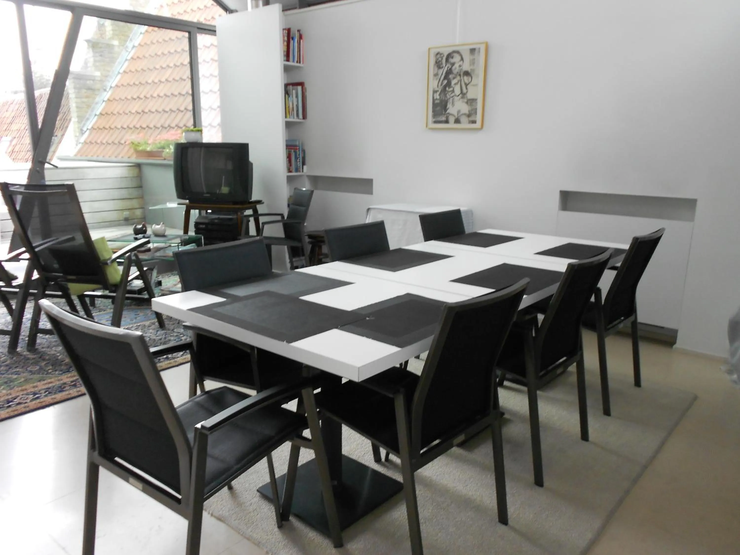 Living room in B&B 't Walleke