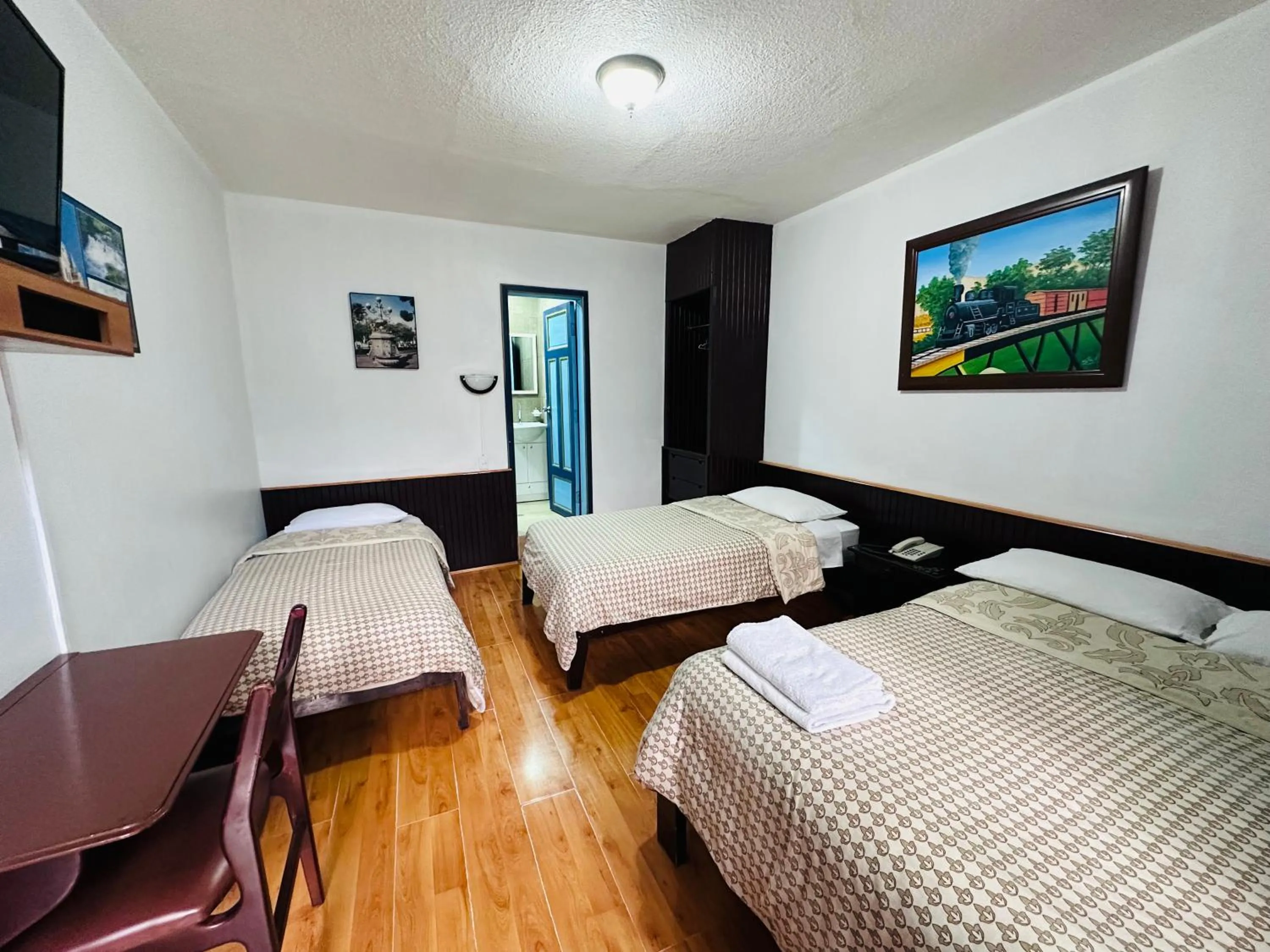 Decorative detail, Bed in Hotel Montecarlo