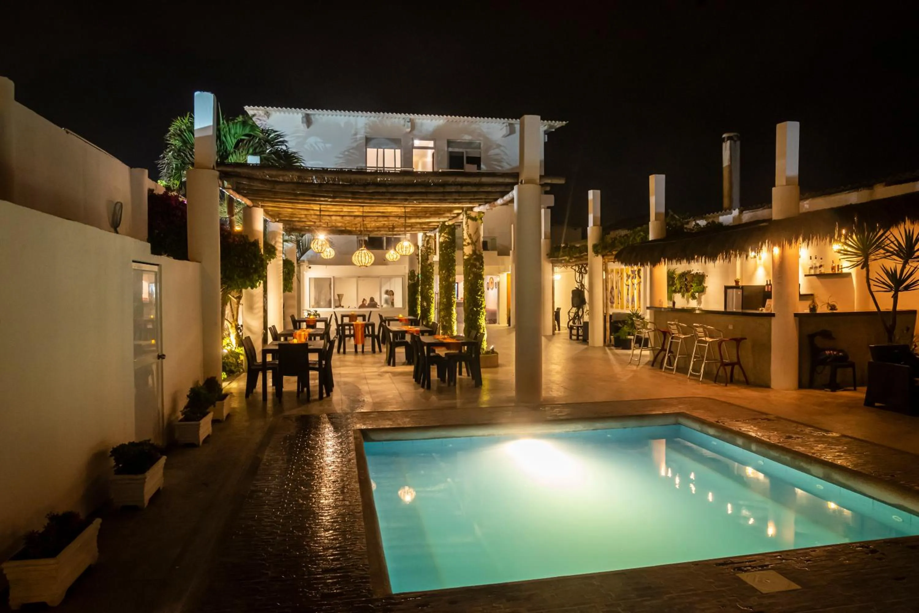 Lounge or bar in Hotel La Ría Playas