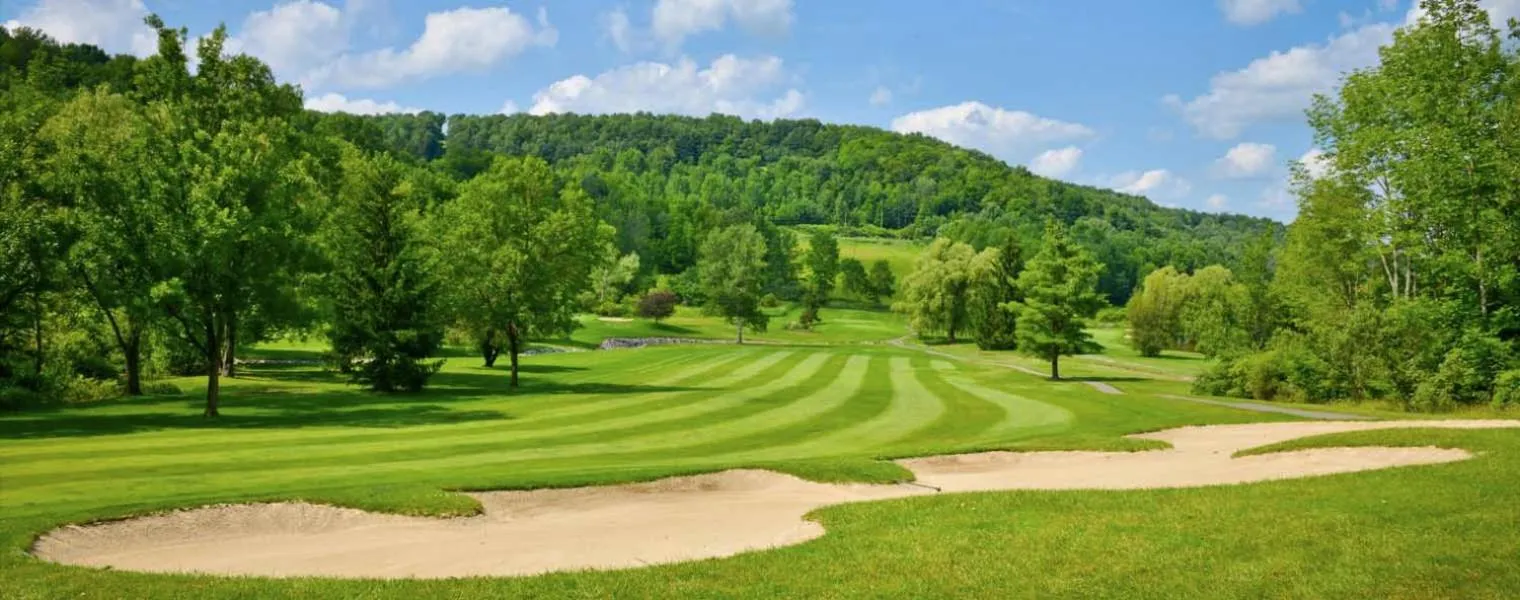 Golfcourse in Penn Wells Hotel