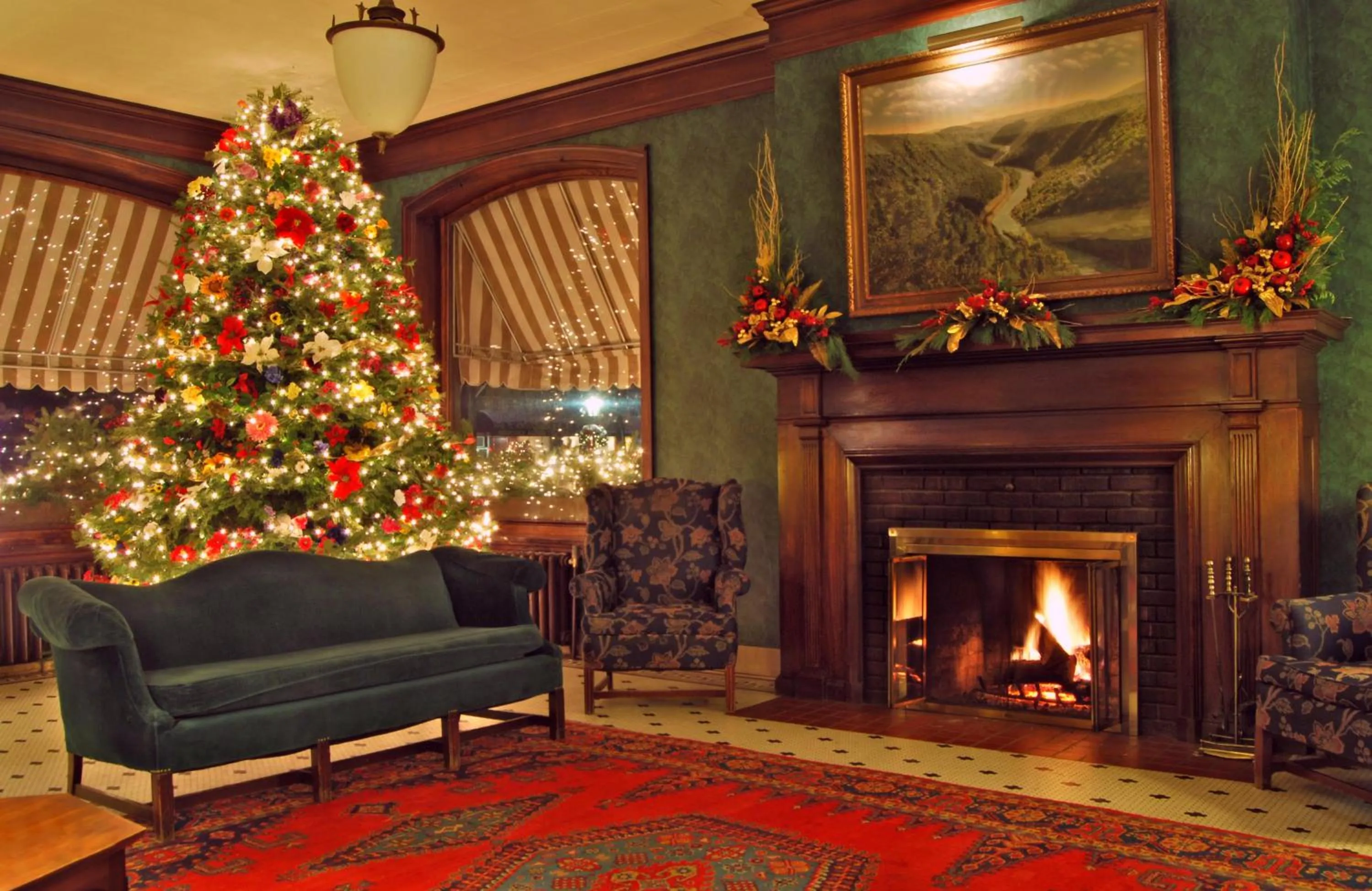 Winter in Penn Wells Hotel