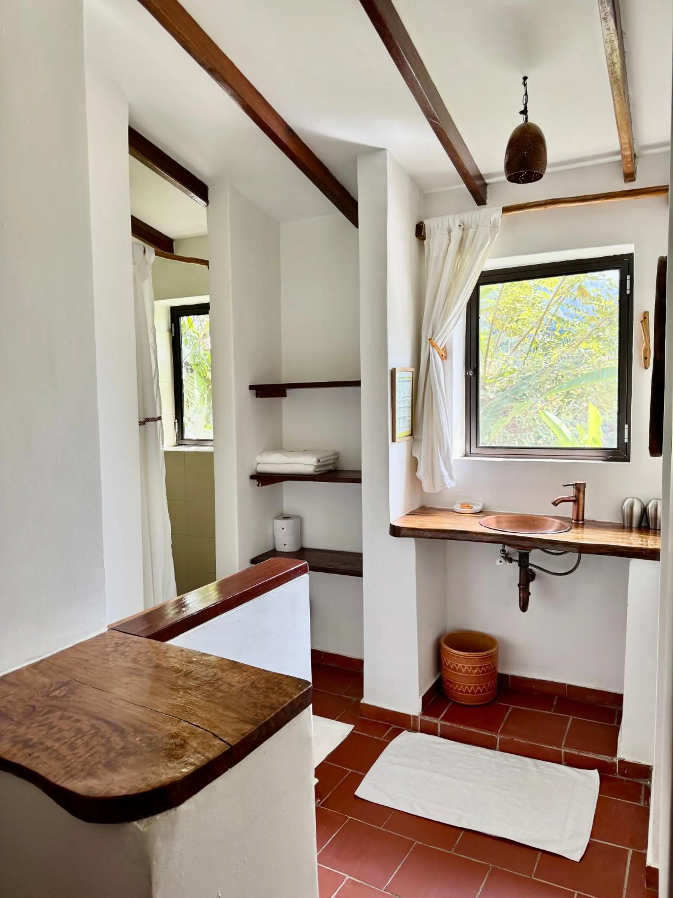 Bathroom in Mundo Nuevo ECO LODGE