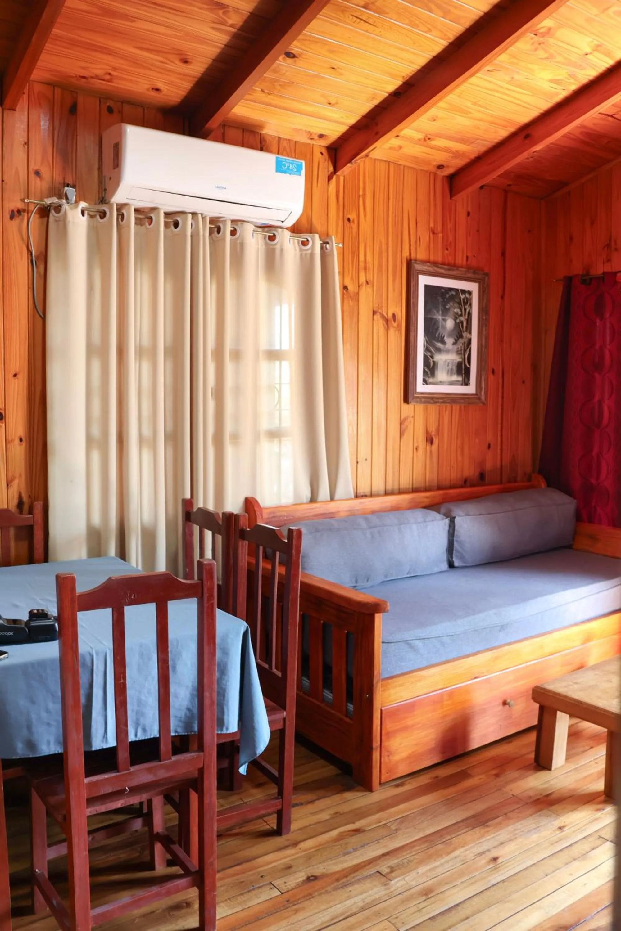 Bed in Terra Iguazú Cabañas