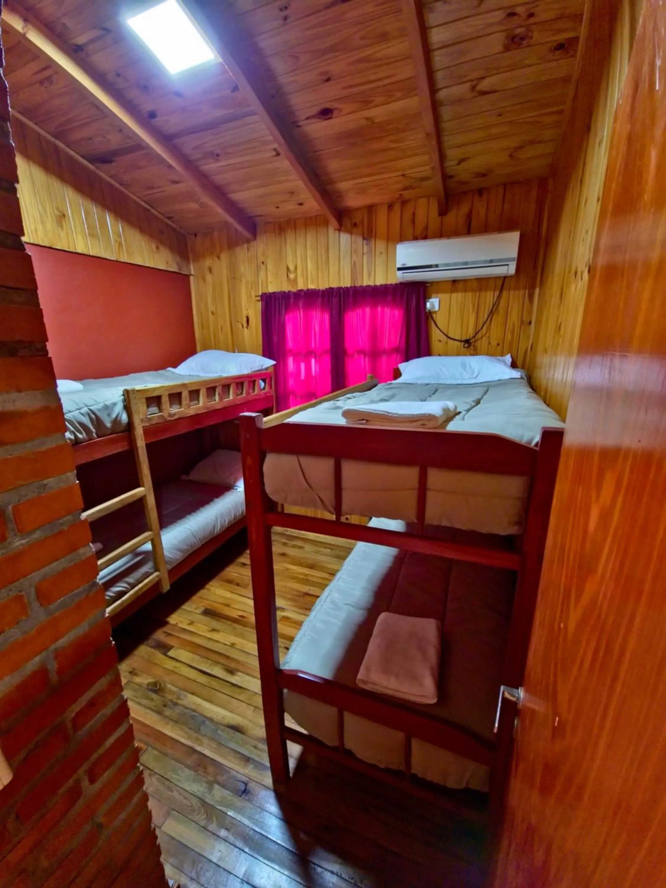 Bed in Terra Iguazú Cabañas